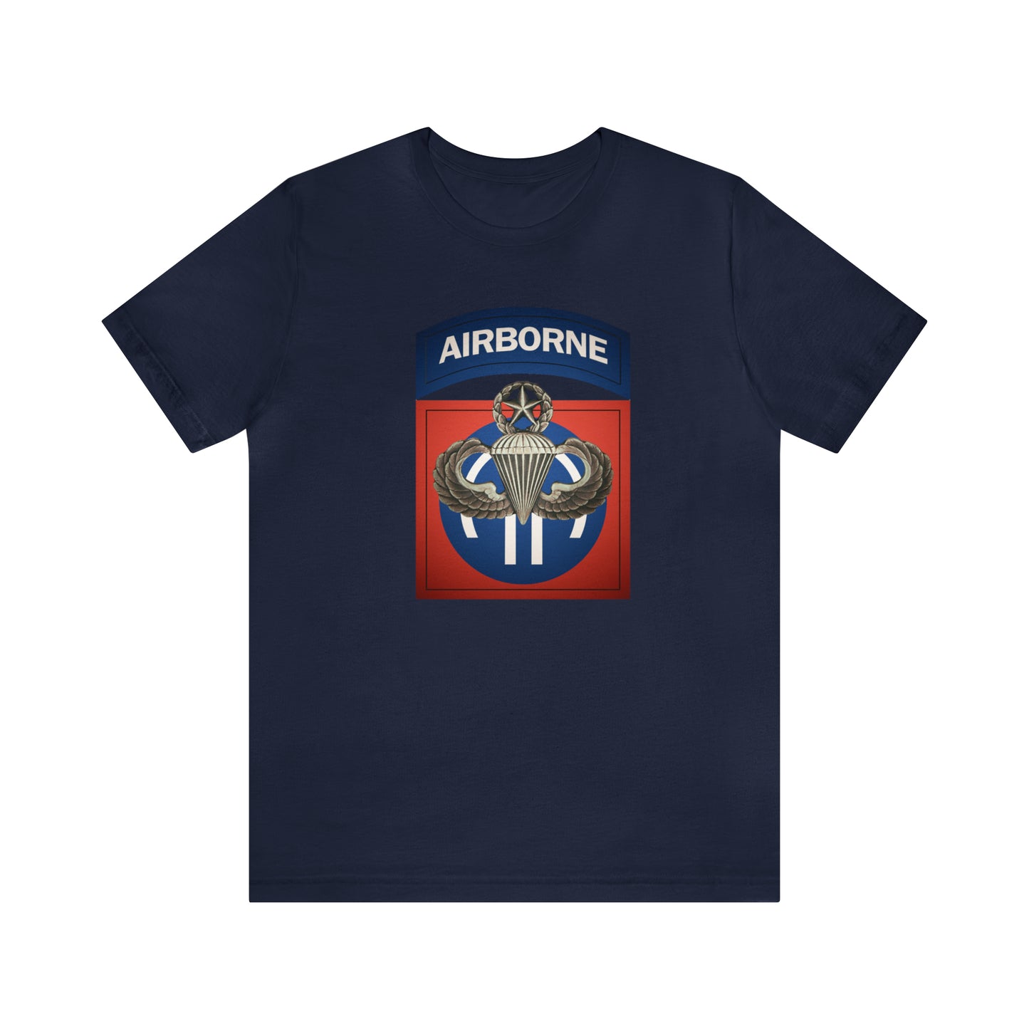 Master Rated Jumpmaster 82nd Airborne Unisex Jersey Short Sleeve Tee