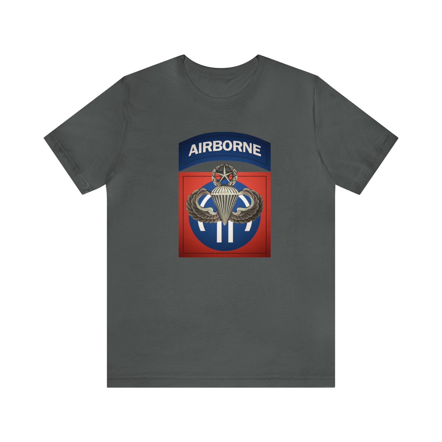 Master Rated Jumpmaster 82nd Airborne Unisex Jersey Short Sleeve Tee