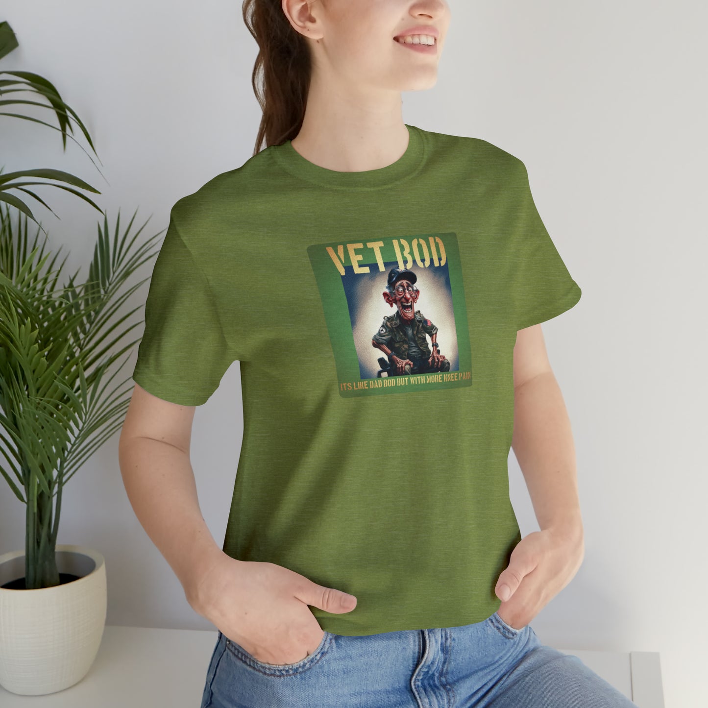 Vet Bod like Dad Body T-shirt Unisex Jersey Short Sleeve Tee