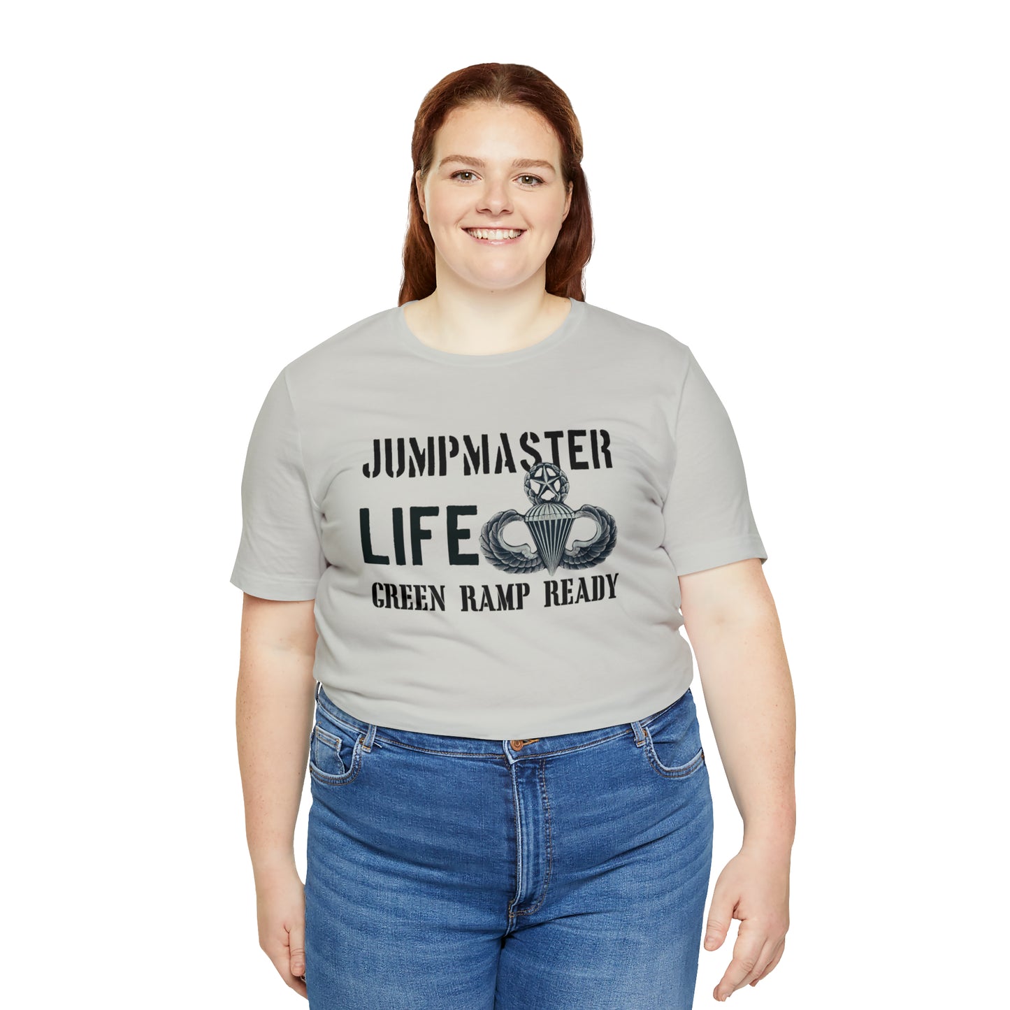 Jumpmaster Life Green Ramp Ready T-shirt Unisex Jersey Short Sleeve Tee