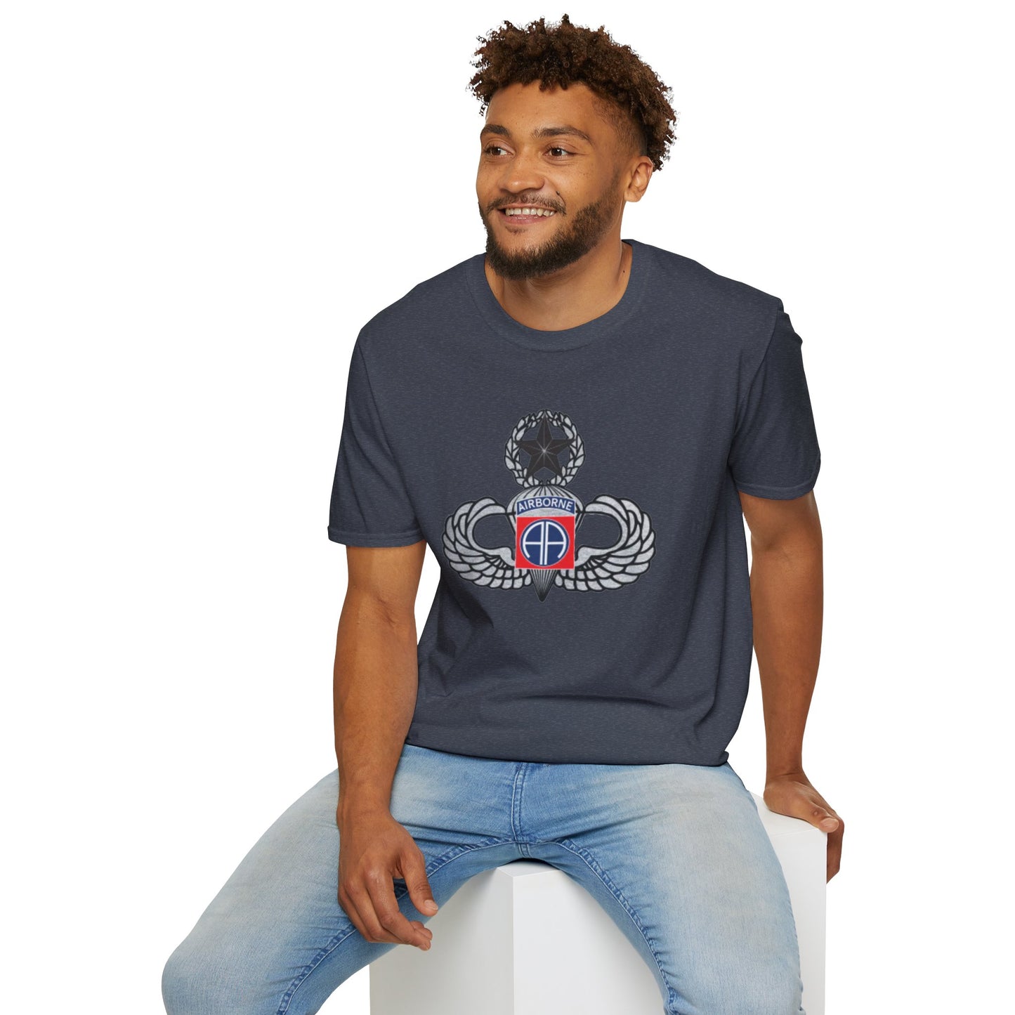 82nd Old School Logo Unisex Softstyle T-Shirt