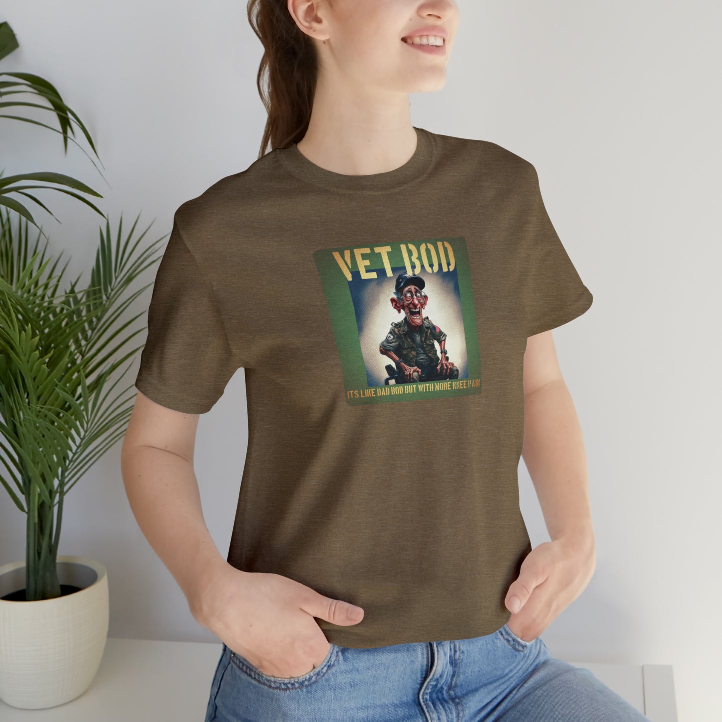 Vet Bod like Dad Body T-shirt Unisex Jersey Short Sleeve Tee