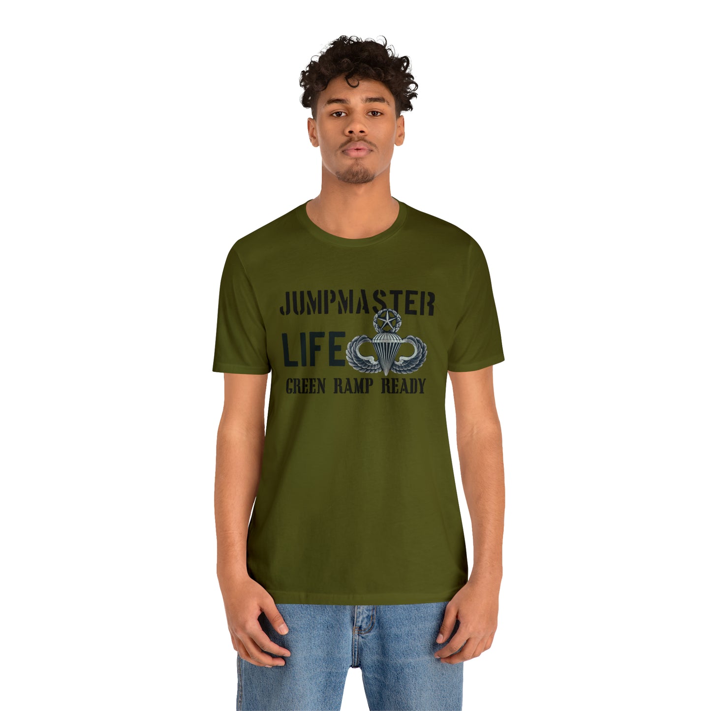 Jumpmaster Life Green Ramp Ready T-shirt Unisex Jersey Short Sleeve Tee