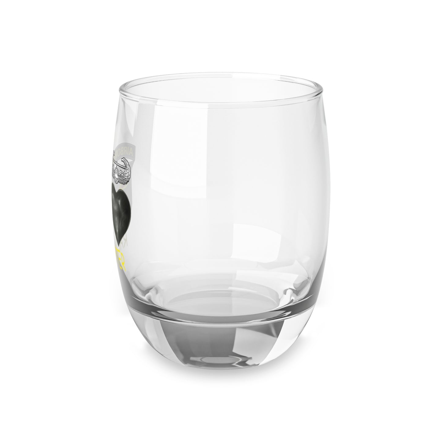 RAPMASTER 101st Airborne Black Hearts Air Assault Whiskey Glass