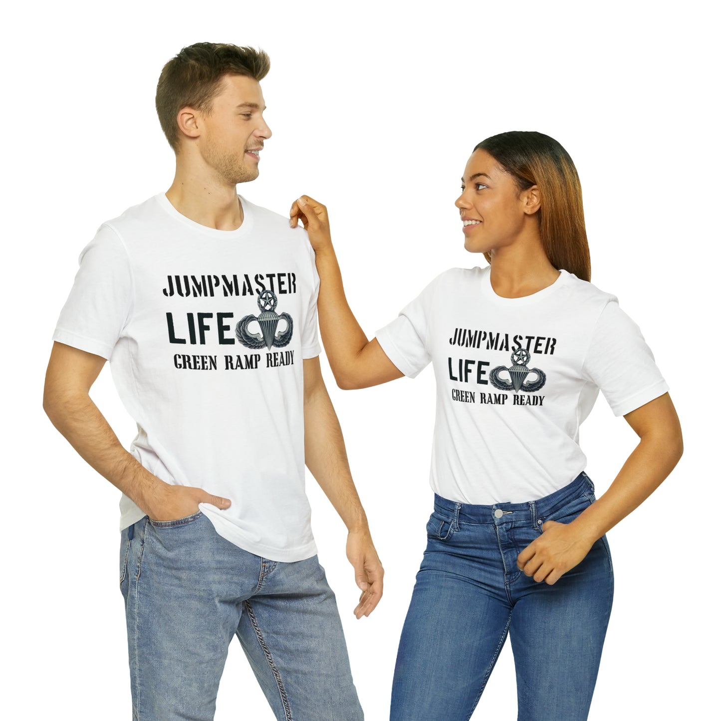 Jumpmaster Life Green Ramp Ready T-shirt Unisex Jersey Short Sleeve Tee