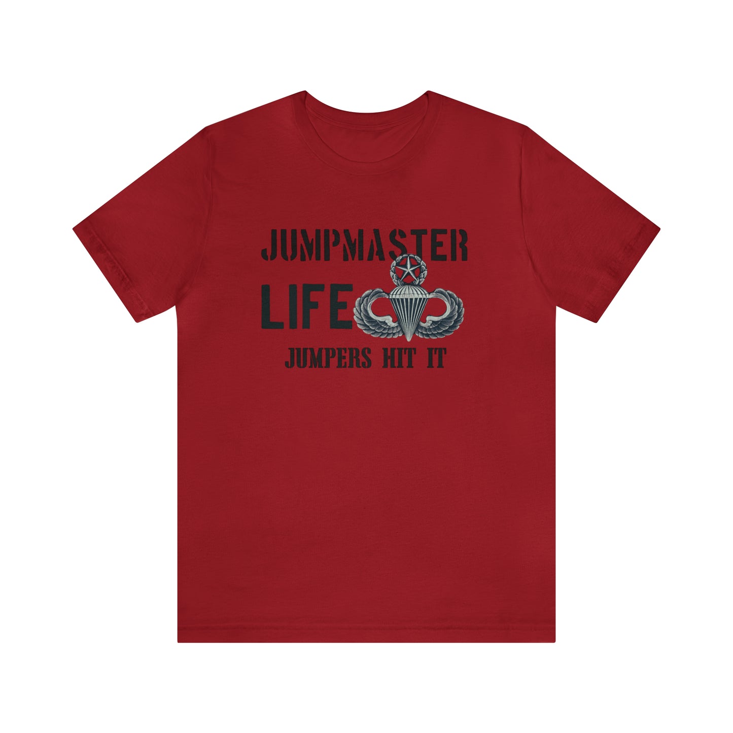 Jumpmaster Life Jumpers Hit It Airborne Unisex Jersey Short Sleeve Tee