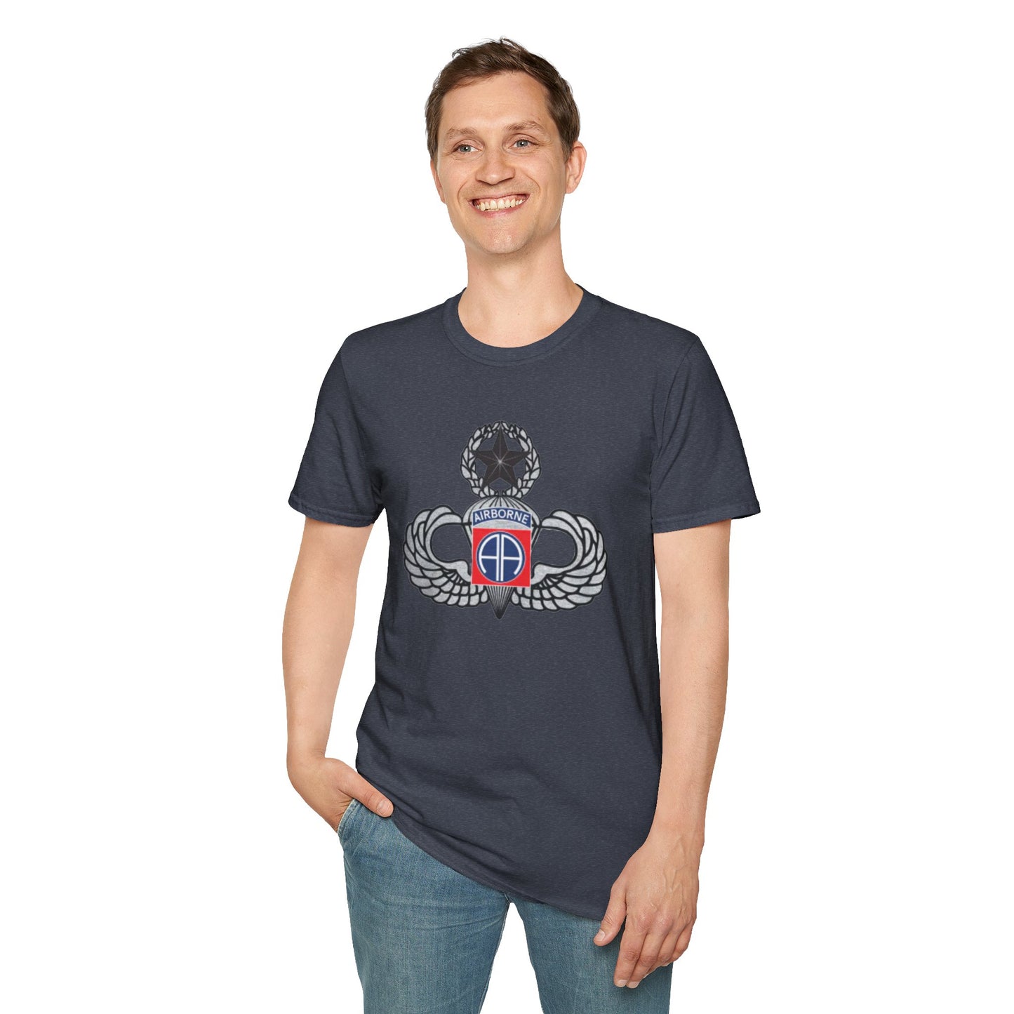 82nd Old School Logo Unisex Softstyle T-Shirt