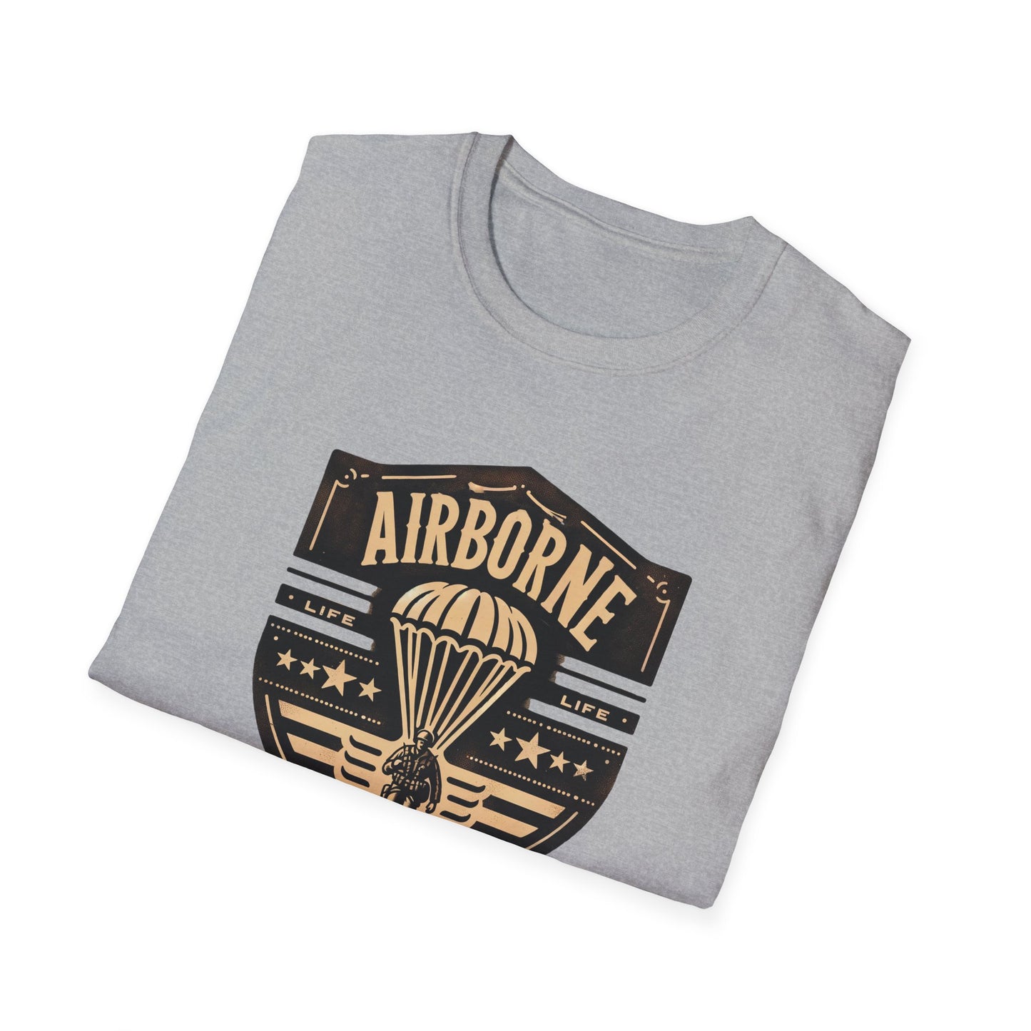 Airborne Life Logo 22 Unisex Softstyle T-Shirt