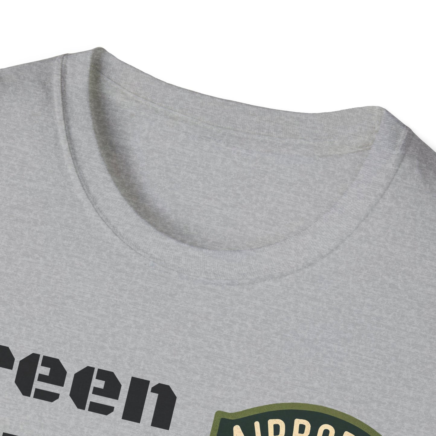 Airborne Life, Green Ramp Ready Unisex Softstyle T-Shirt