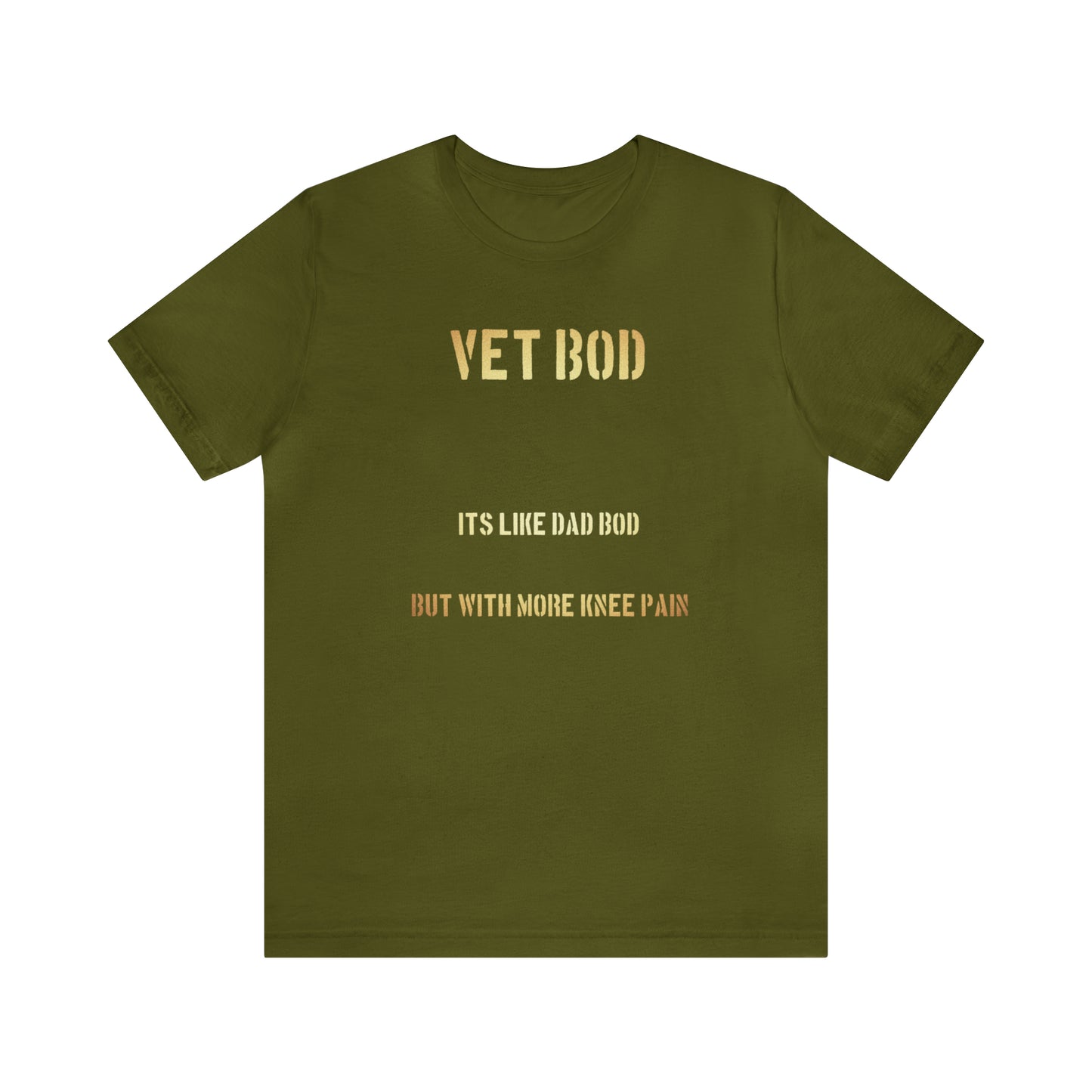 Vet Bod T-shirt Unisex Jersey Short Sleeve Tee