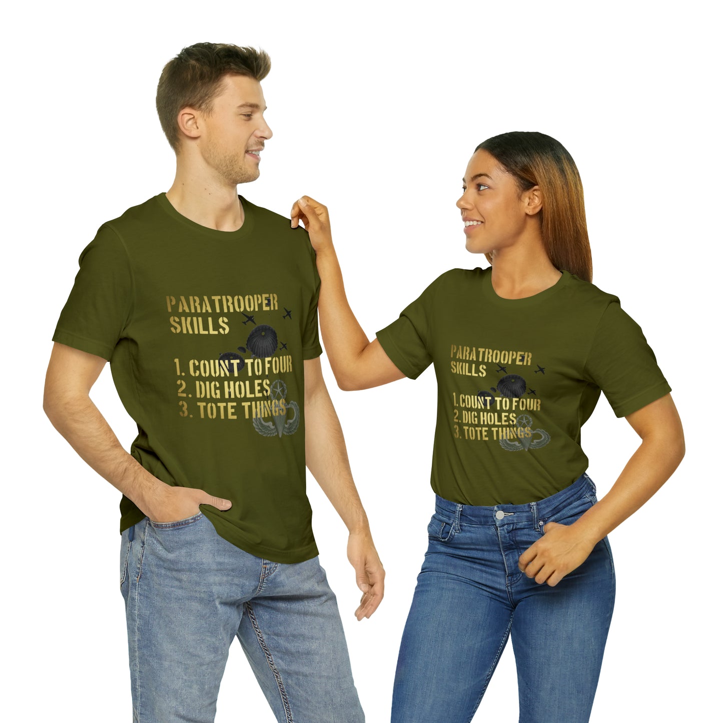 Paratrooper Skills Unisex Jersey Short Sleeve Tee