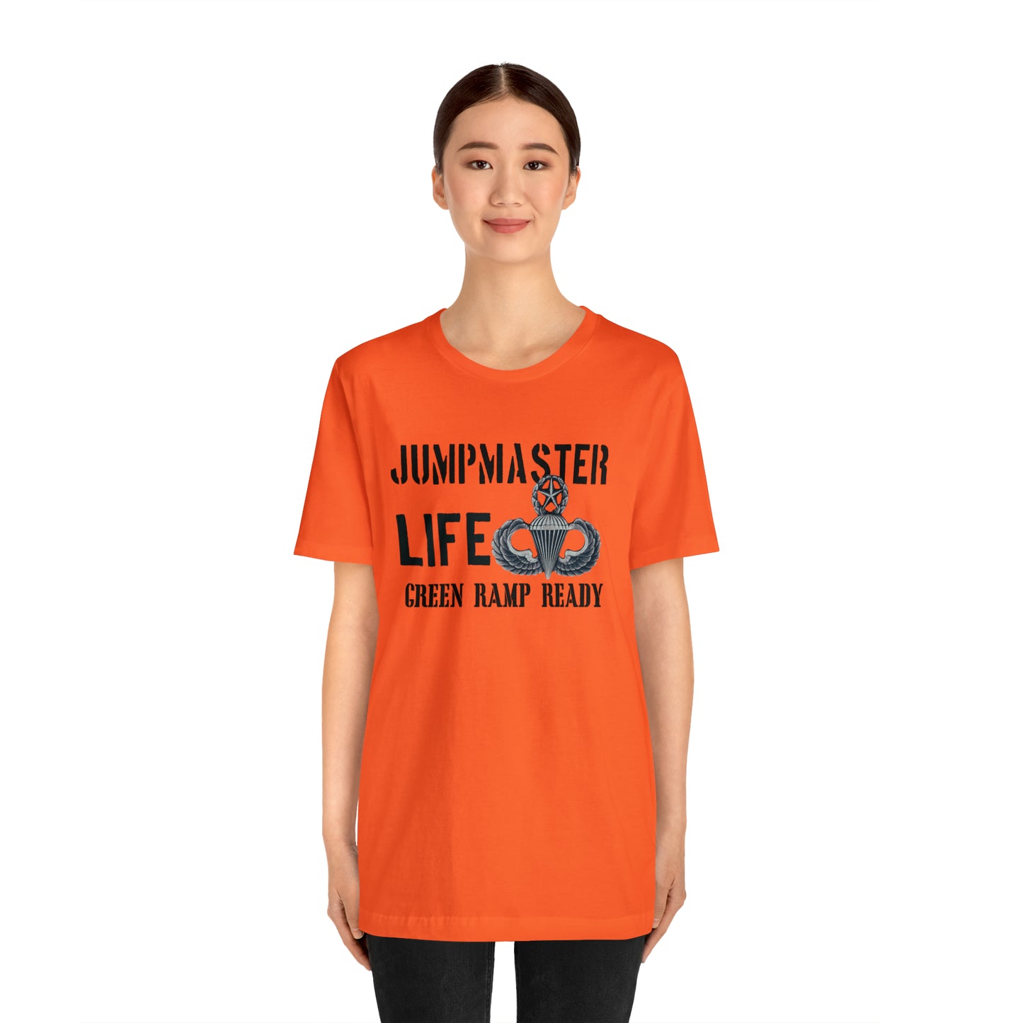 Jumpmaster Life Green Ramp Ready T-shirt Unisex Jersey Short Sleeve Tee