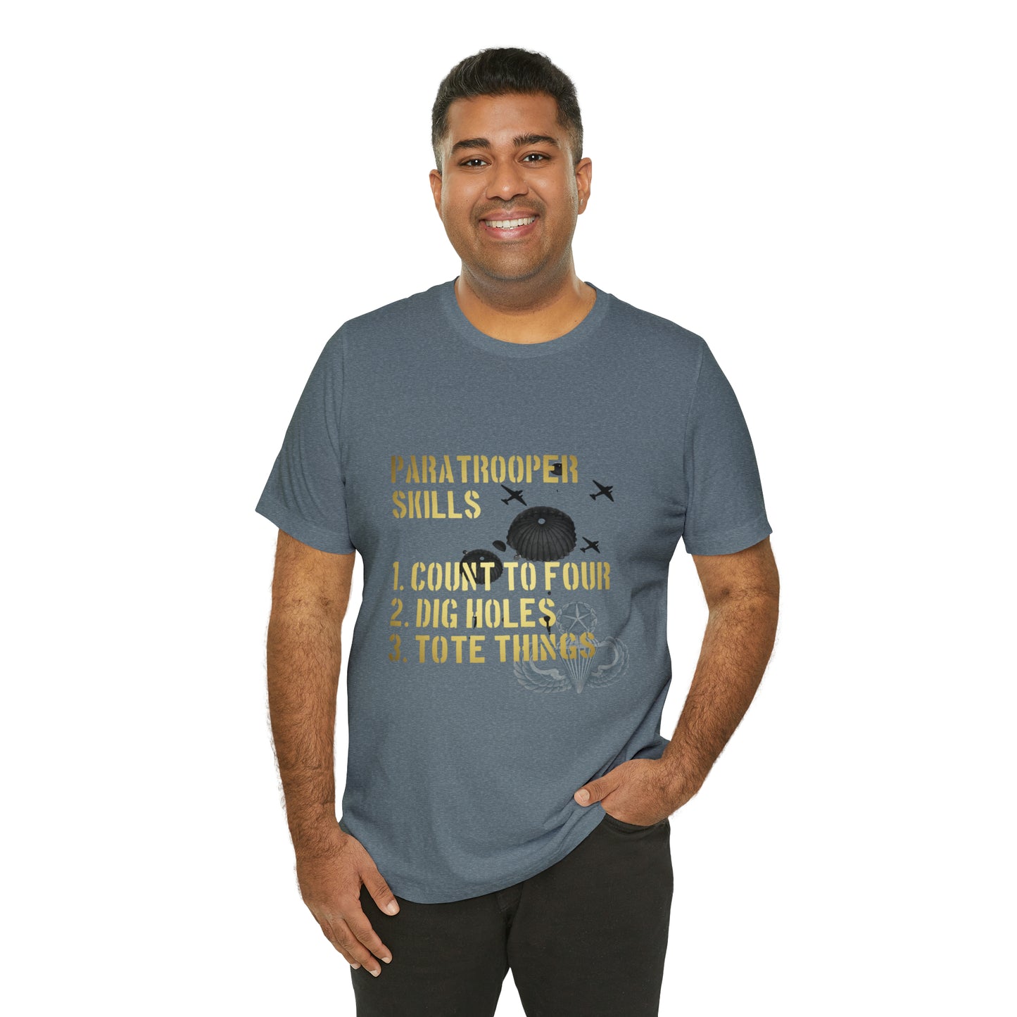 Paratrooper Skills Unisex Jersey Short Sleeve Tee