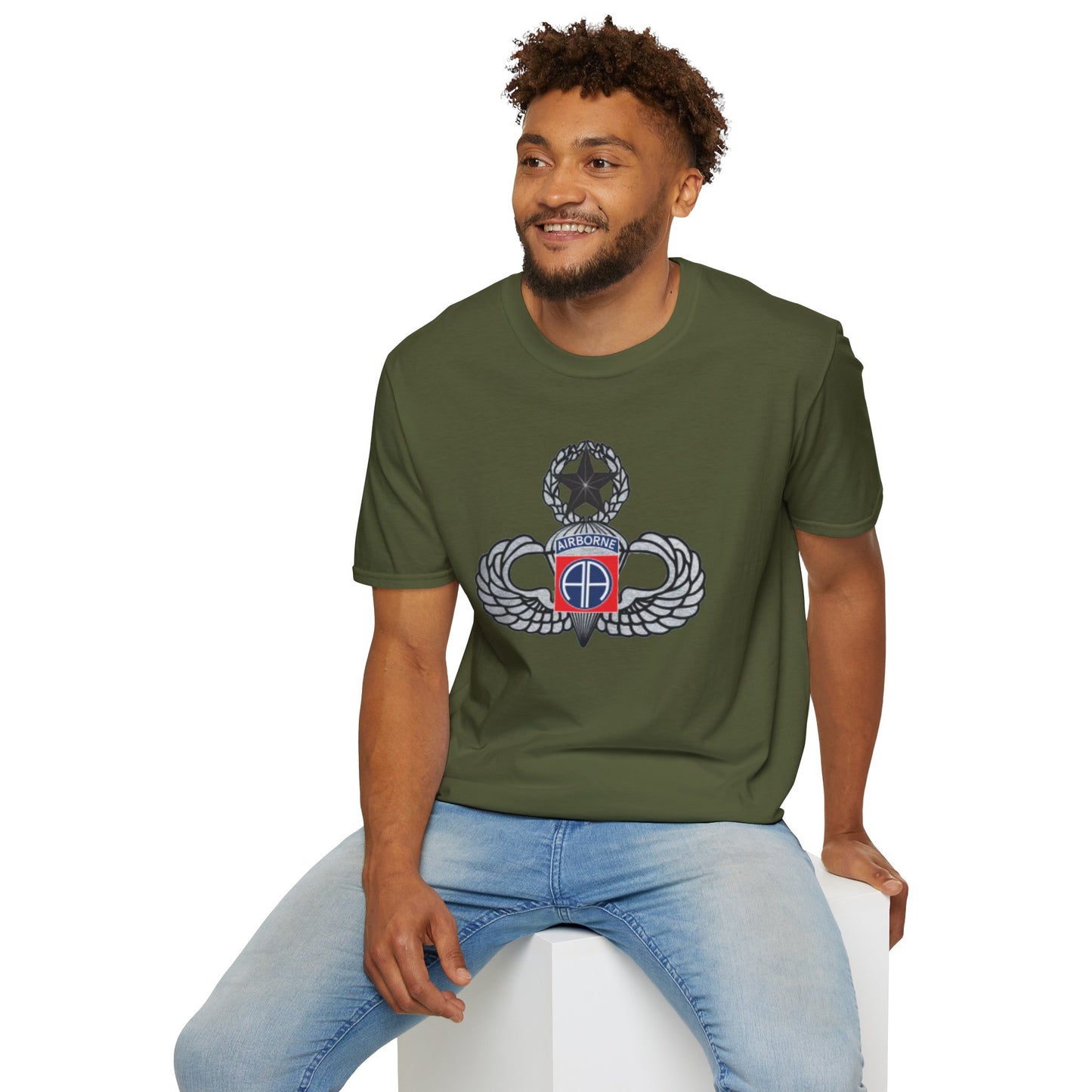 82nd Old School Logo Unisex Softstyle T-Shirt