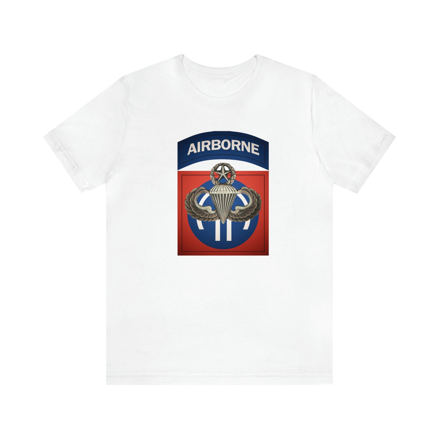 Master Rated Jumpmaster 82nd Airborne Unisex Jersey Short Sleeve Tee