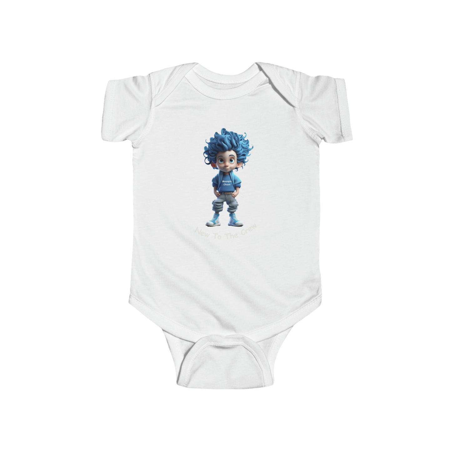 MoonPie Chase from the MoonPie Happening Series Infant Fine Jersey Bodysuit