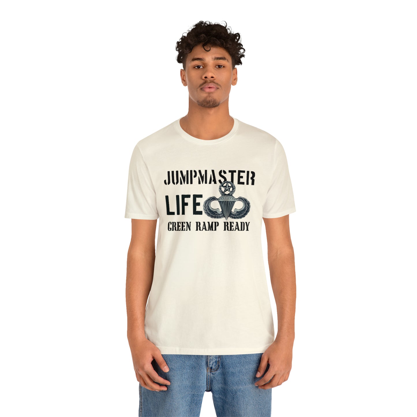 Jumpmaster Life Green Ramp Ready T-shirt Unisex Jersey Short Sleeve Tee