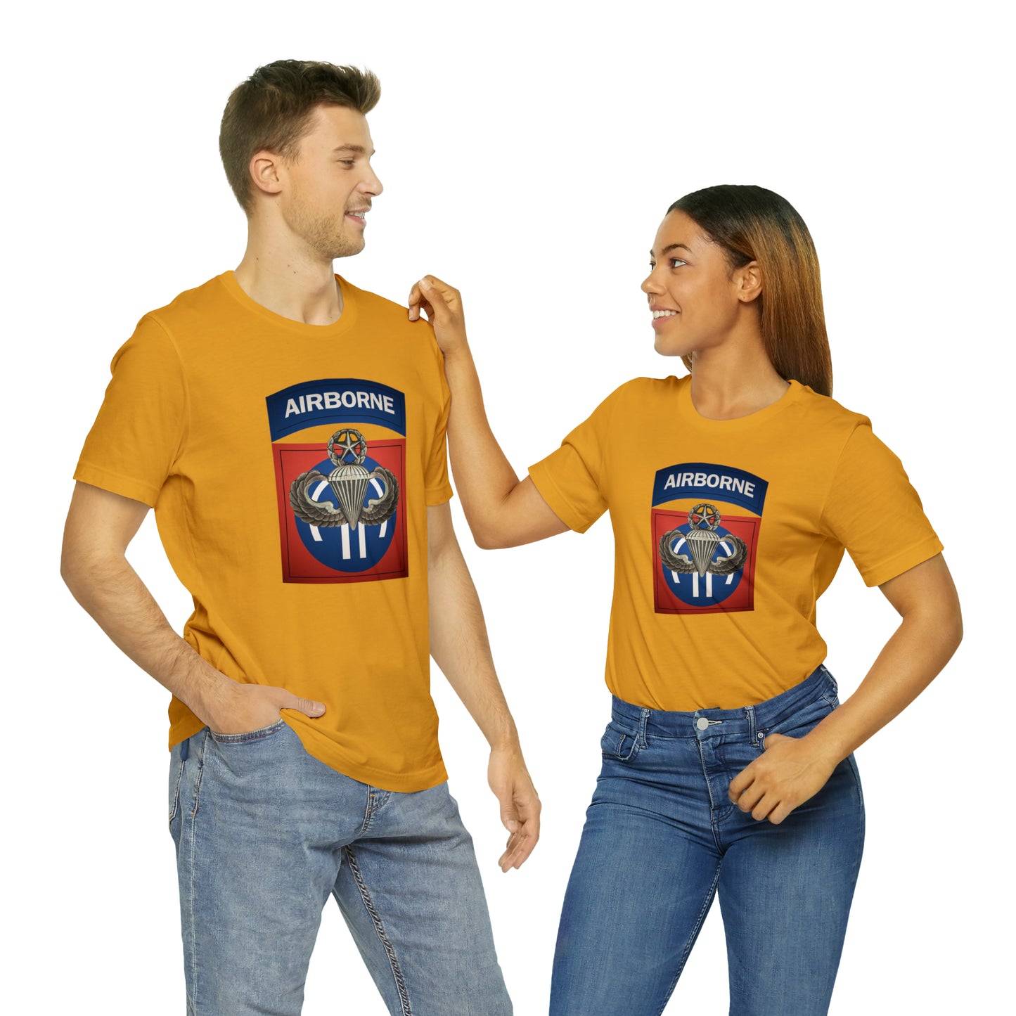 Master Rated Jumpmaster 82nd Airborne Unisex Jersey Short Sleeve Tee