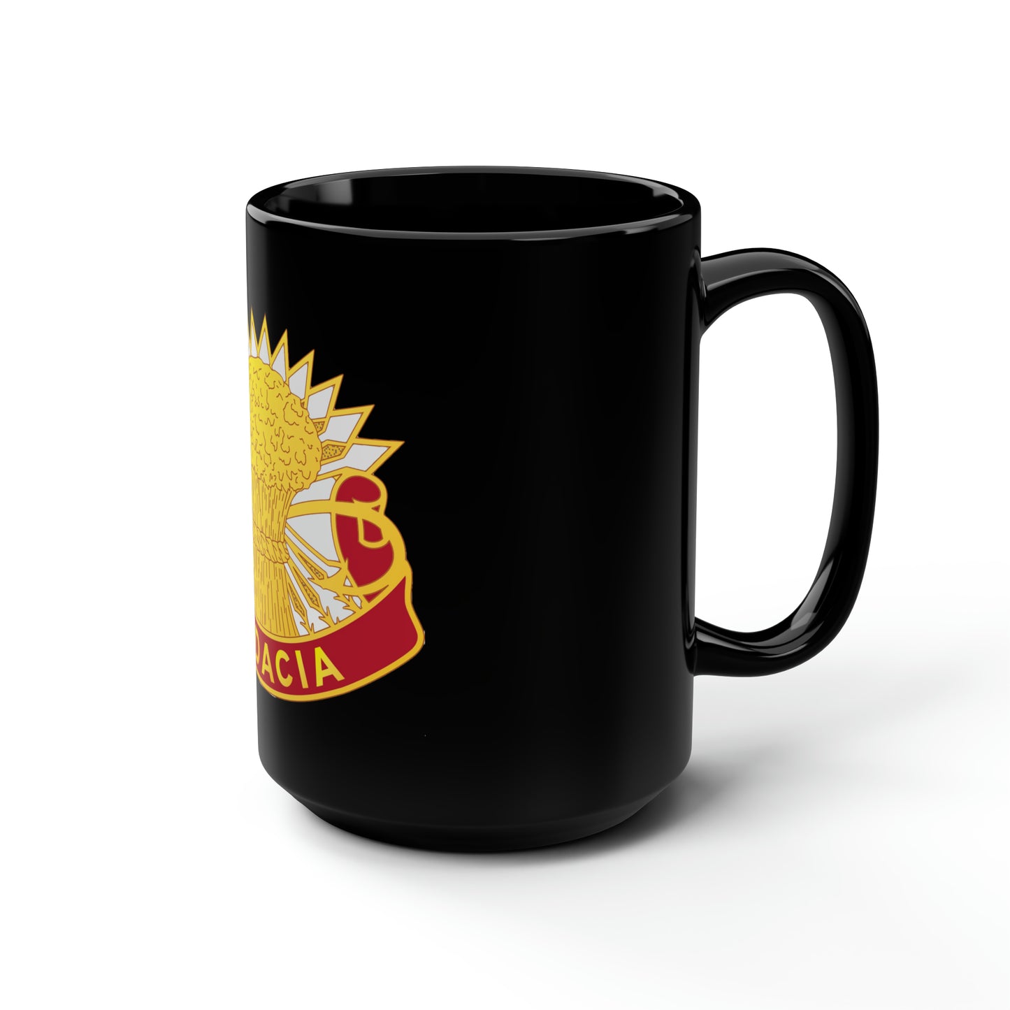 4 Regiment ADA DUI Black Mug, 15oz