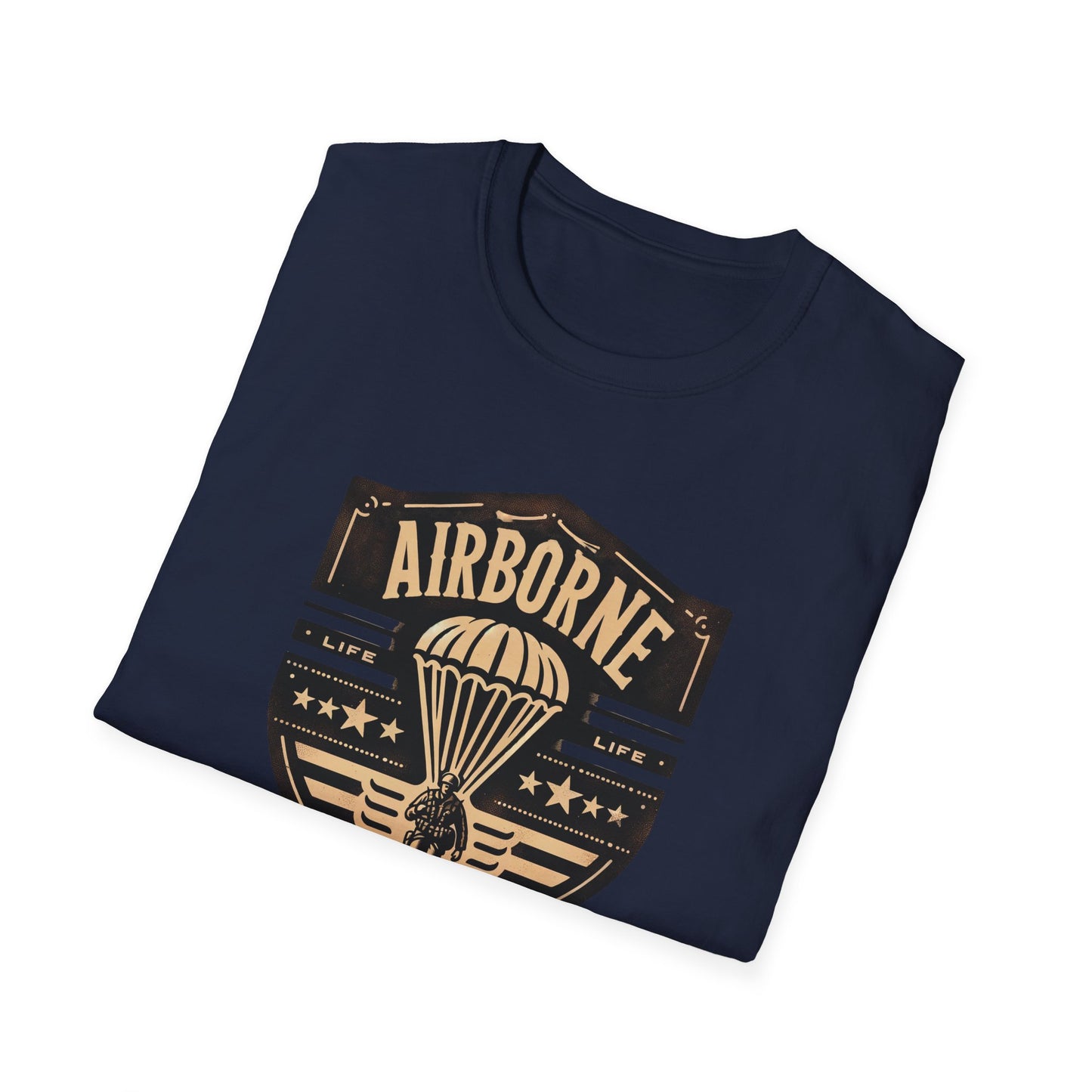 Airborne Life Logo 22 Unisex Softstyle T-Shirt