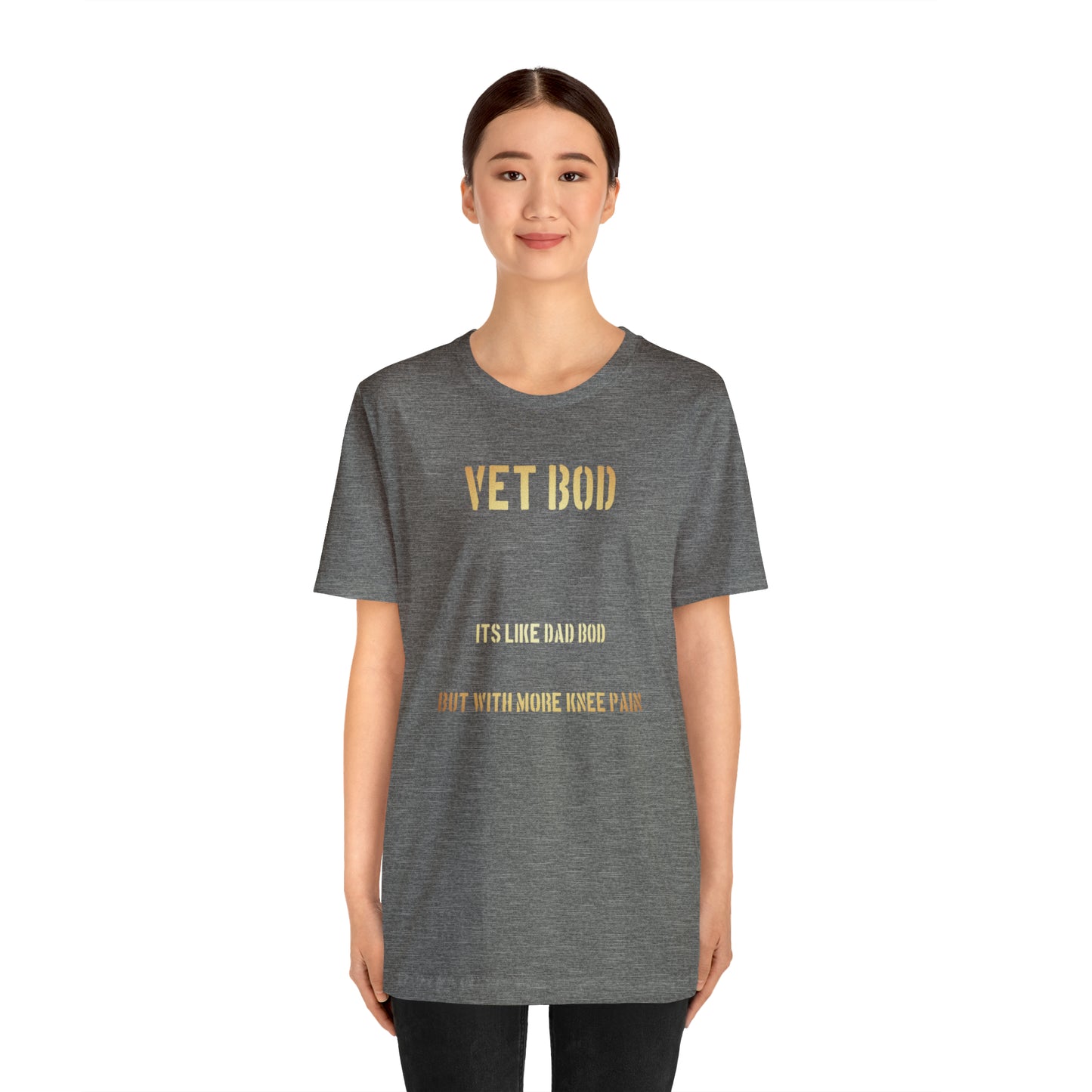 Vet Bod T-shirt Unisex Jersey Short Sleeve Tee