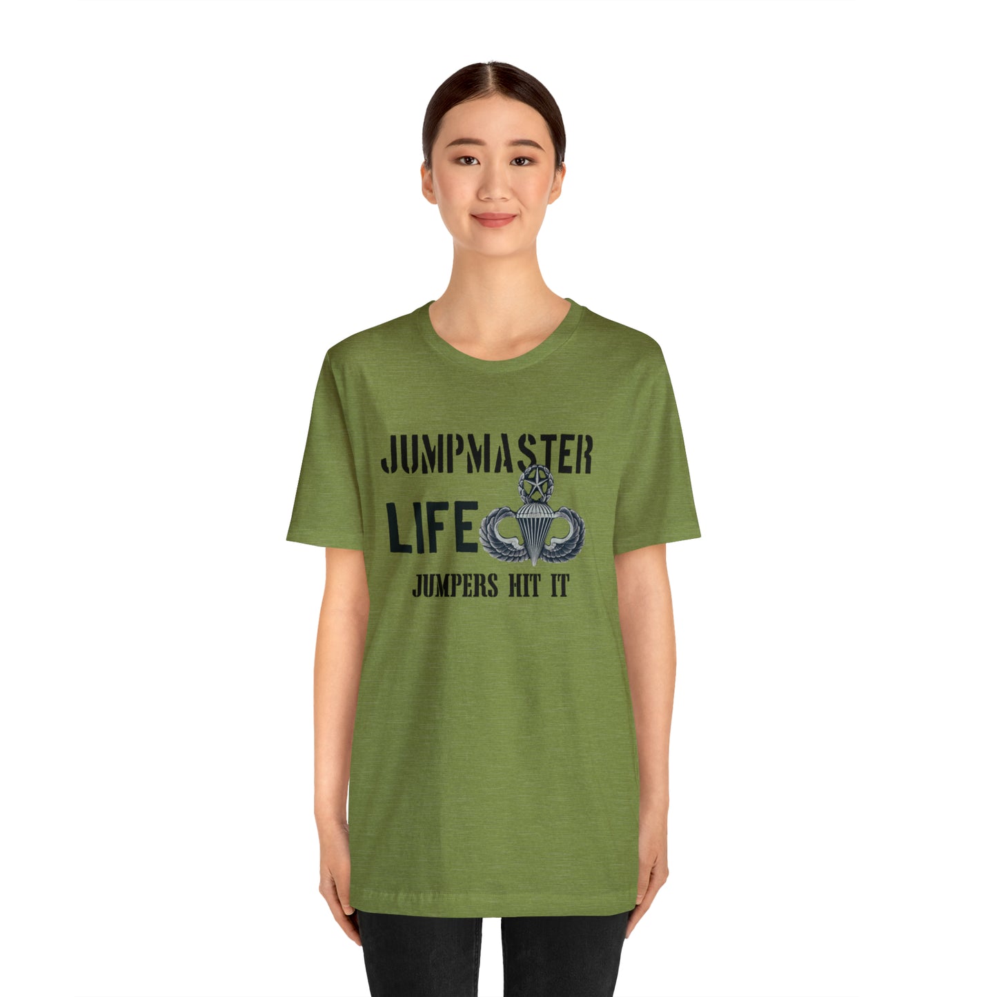 Jumpmaster Life Jumpers Hit It Airborne Unisex Jersey Short Sleeve Tee