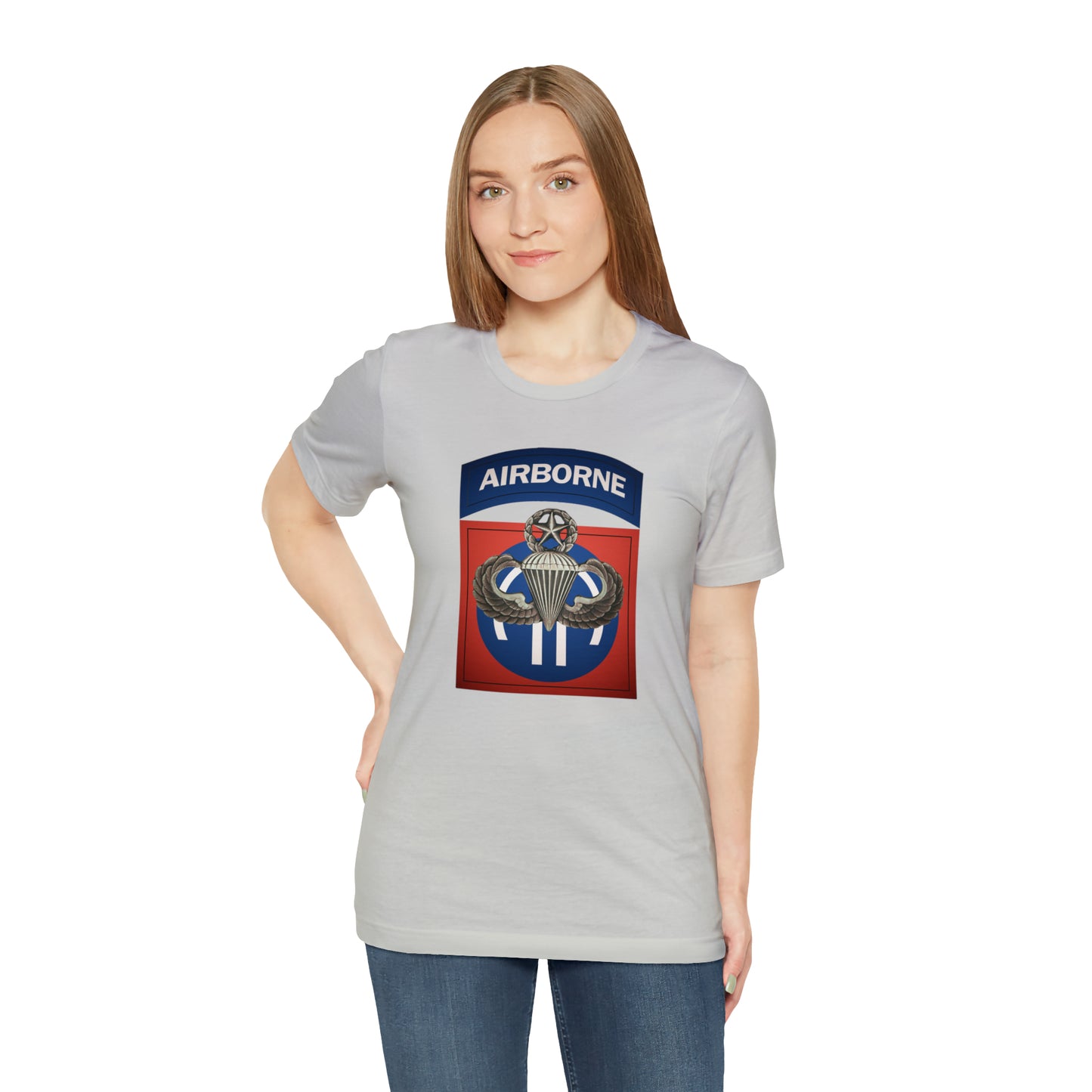 Master Rated Jumpmaster 82nd Airborne Unisex Jersey Short Sleeve Tee