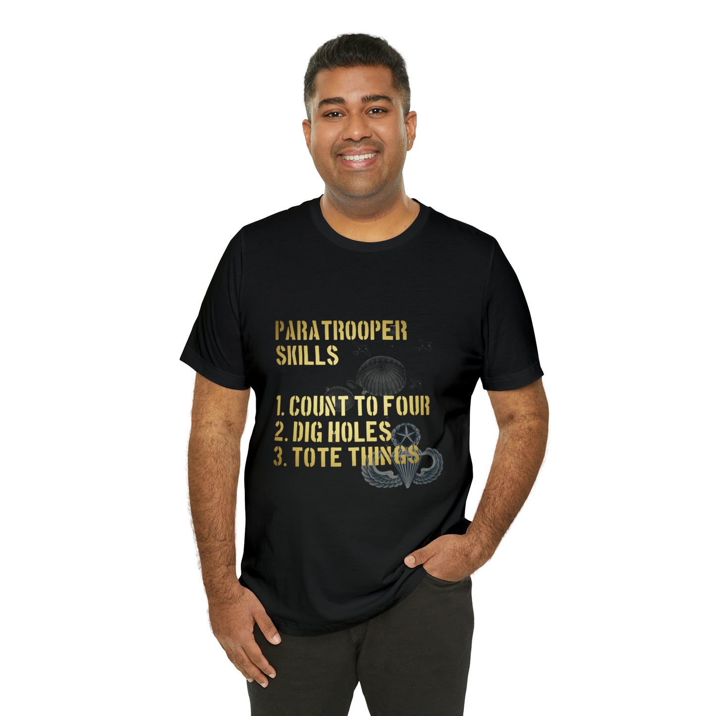 Paratrooper Skills Unisex Jersey Short Sleeve Tee