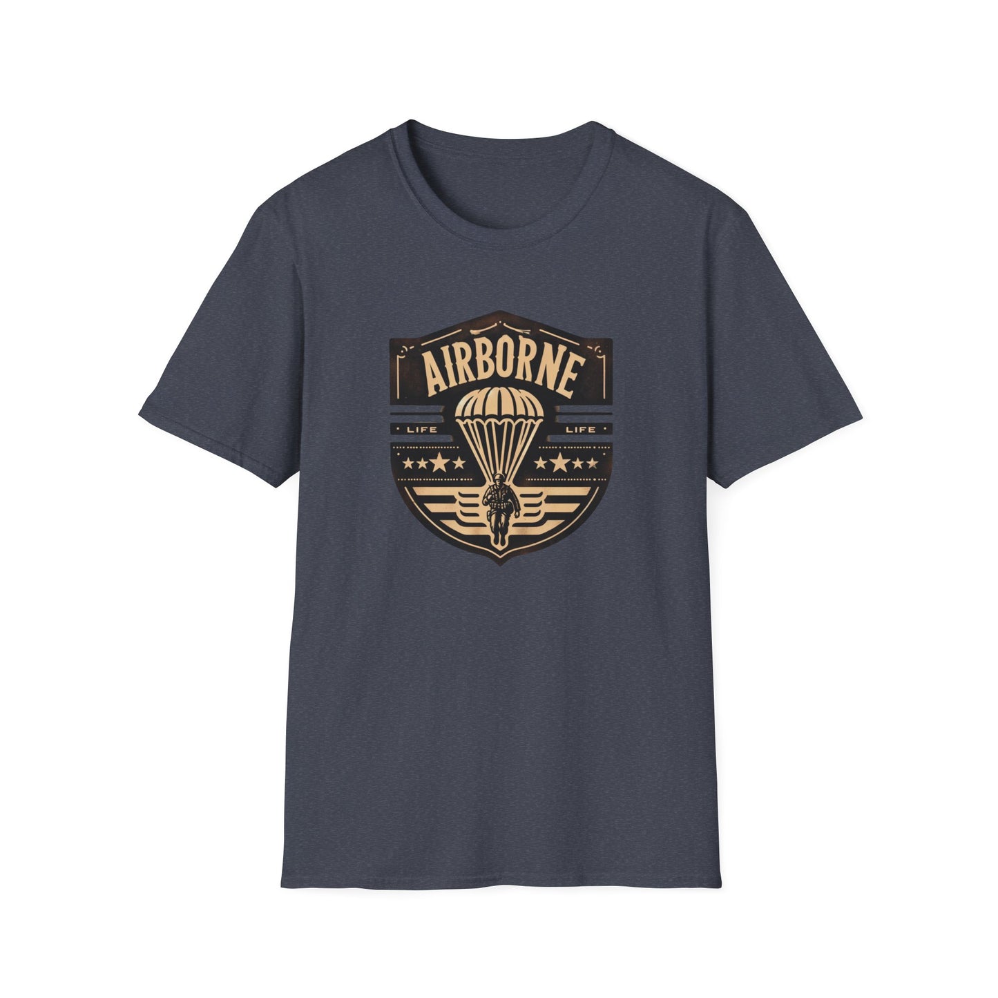 Airborne Life Logo 22 Unisex Softstyle T-Shirt