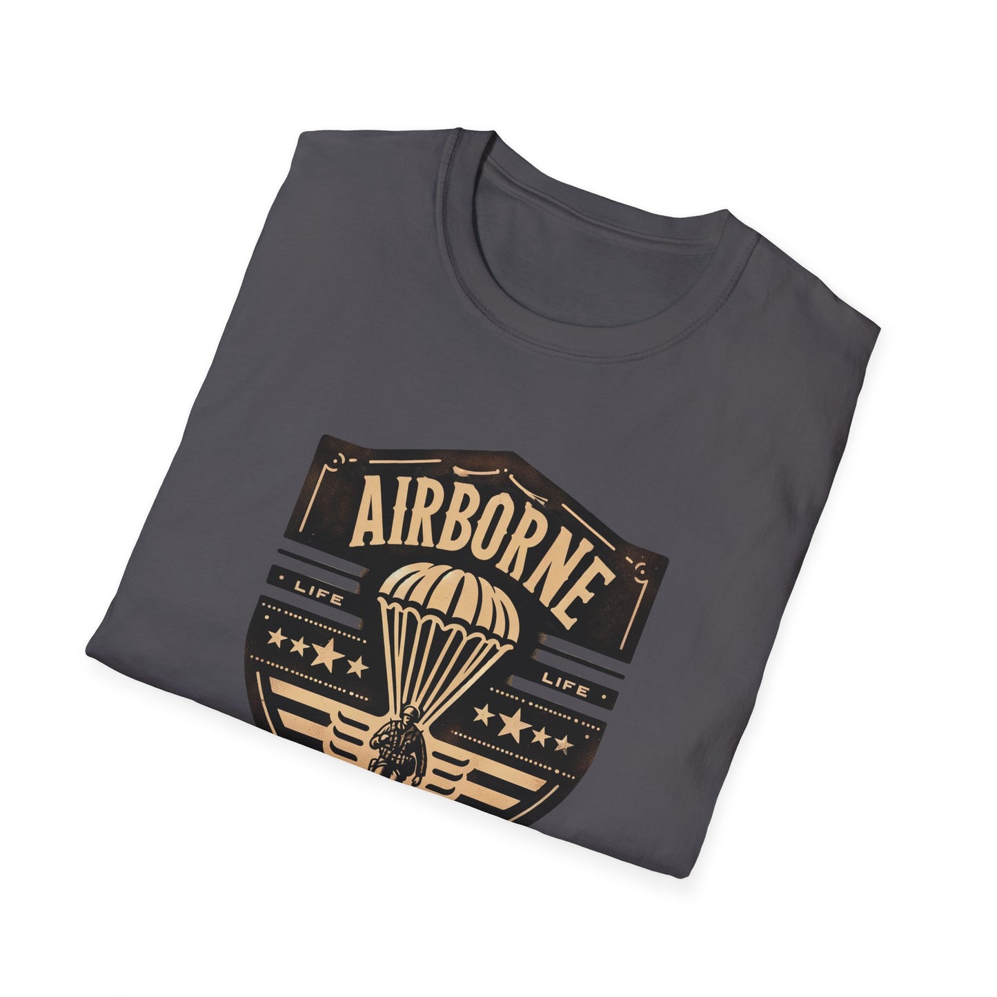 Airborne Life Logo 22 Unisex Softstyle T-Shirt