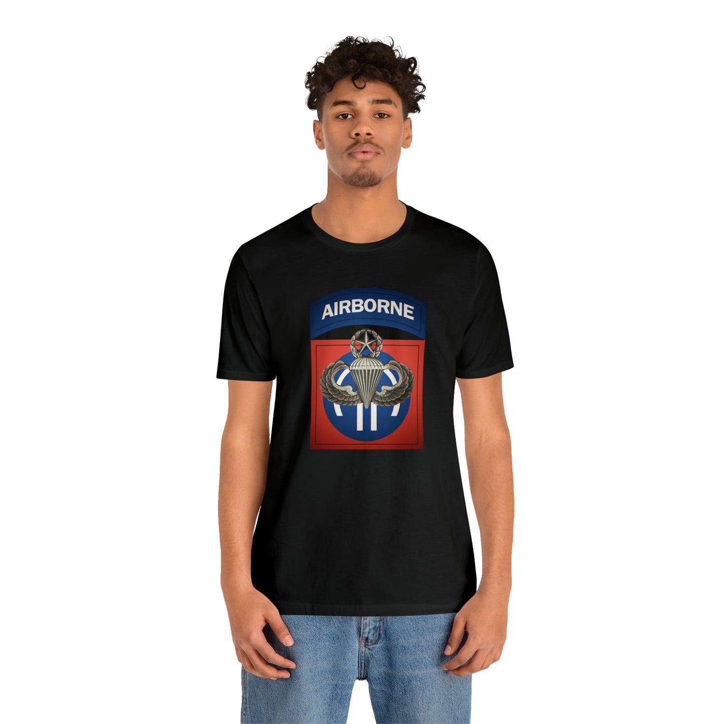 Master Rated Jumpmaster 82nd Airborne Unisex Jersey Short Sleeve Tee