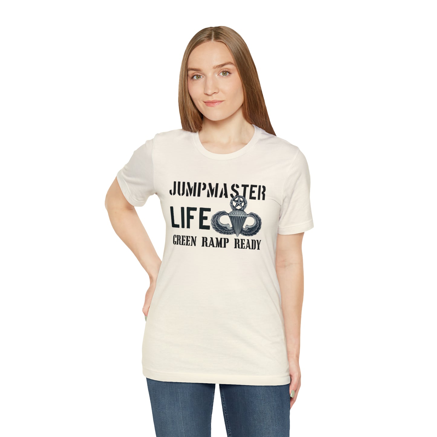 Jumpmaster Life Green Ramp Ready T-shirt Unisex Jersey Short Sleeve Tee