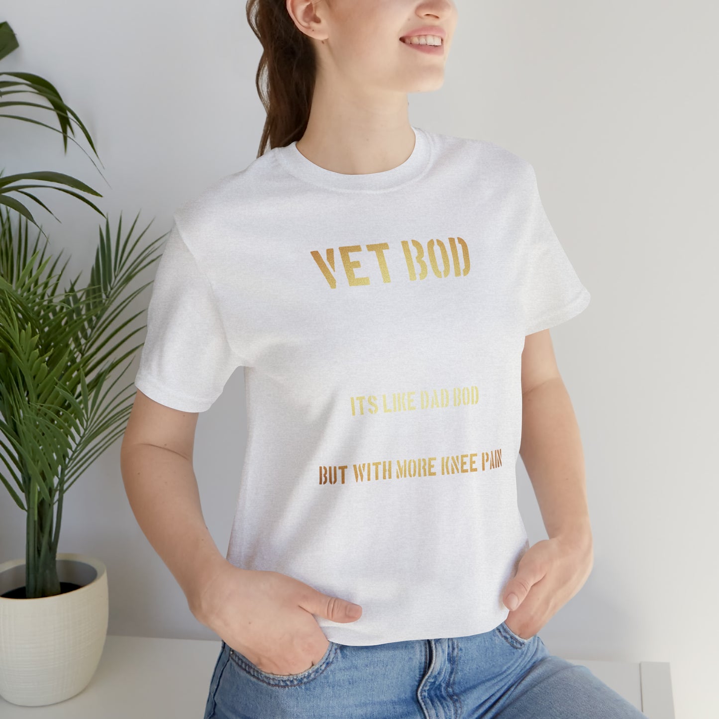 Vet Bod T-shirt Unisex Jersey Short Sleeve Tee