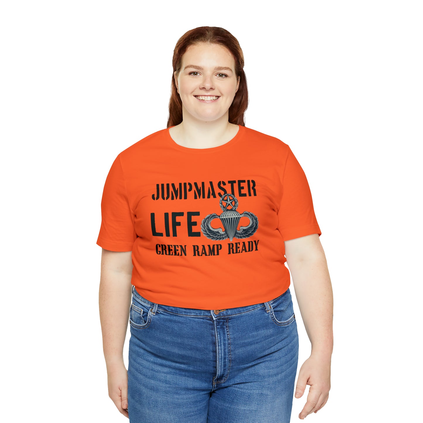 Jumpmaster Life Green Ramp Ready T-shirt Unisex Jersey Short Sleeve Tee