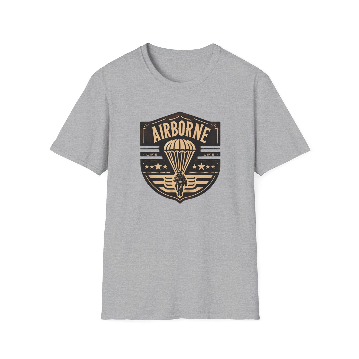Airborne Life Logo 22 Unisex Softstyle T-Shirt