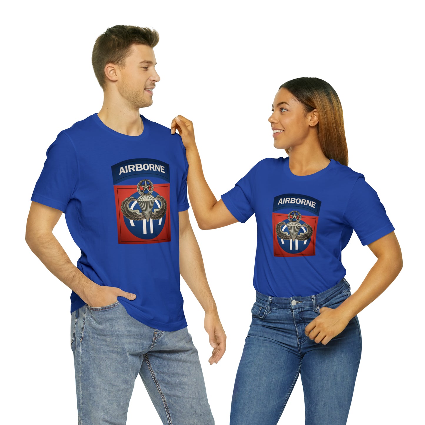 Master Rated Jumpmaster 82nd Airborne Unisex Jersey Short Sleeve Tee