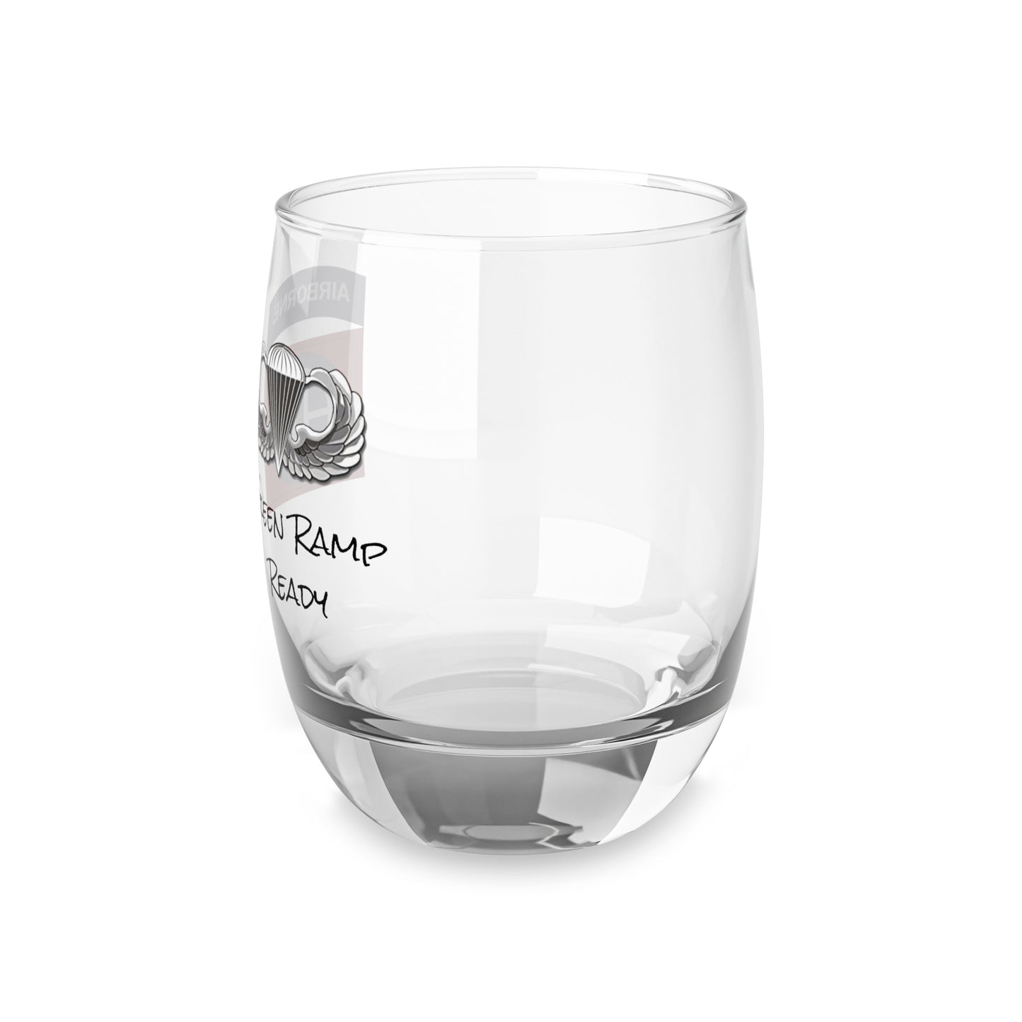 Green Ramp Ready Basic Wing Whiskey Glass