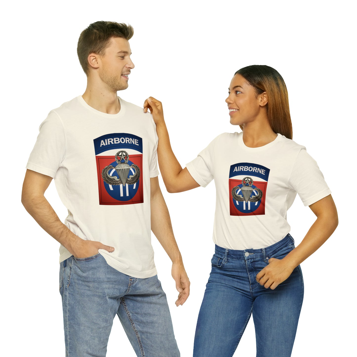 Master Rated Jumpmaster 82nd Airborne Unisex Jersey Short Sleeve Tee