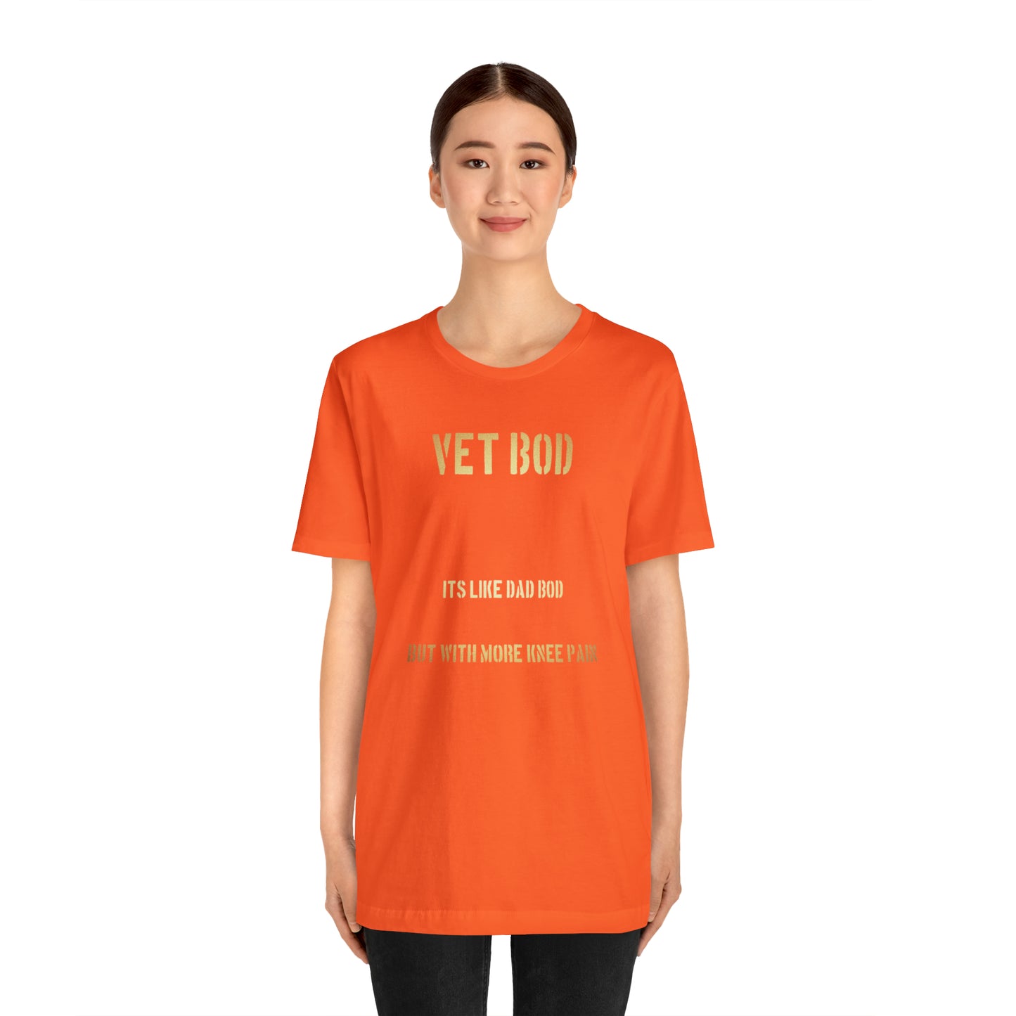 Vet Bod T-shirt Unisex Jersey Short Sleeve Tee