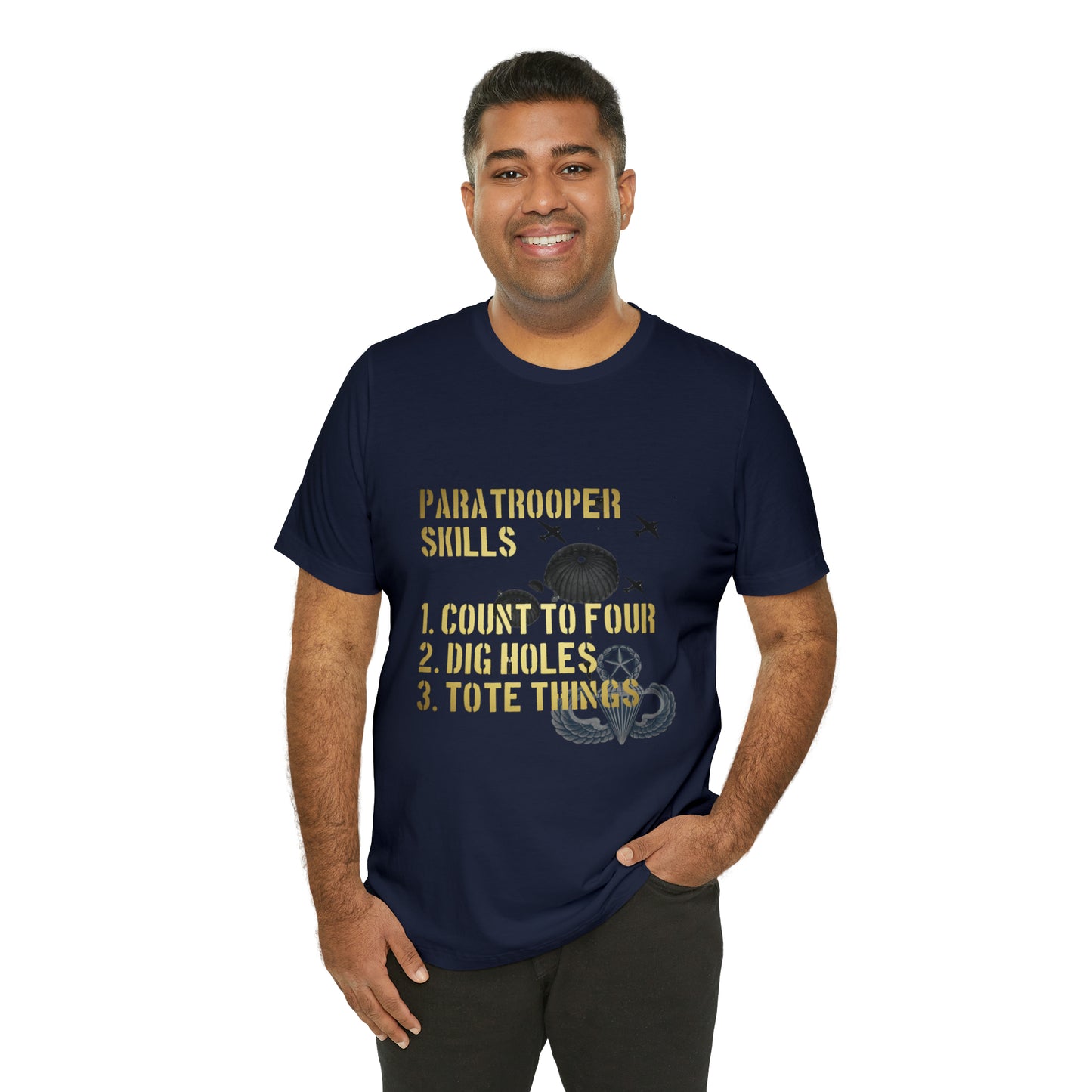 Paratrooper Skills Unisex Jersey Short Sleeve Tee