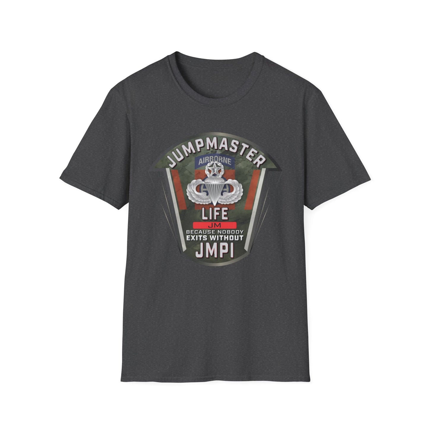 Jumpmaster Life Stoddard Designed JMPI Unisex Softstyle T-Shirt