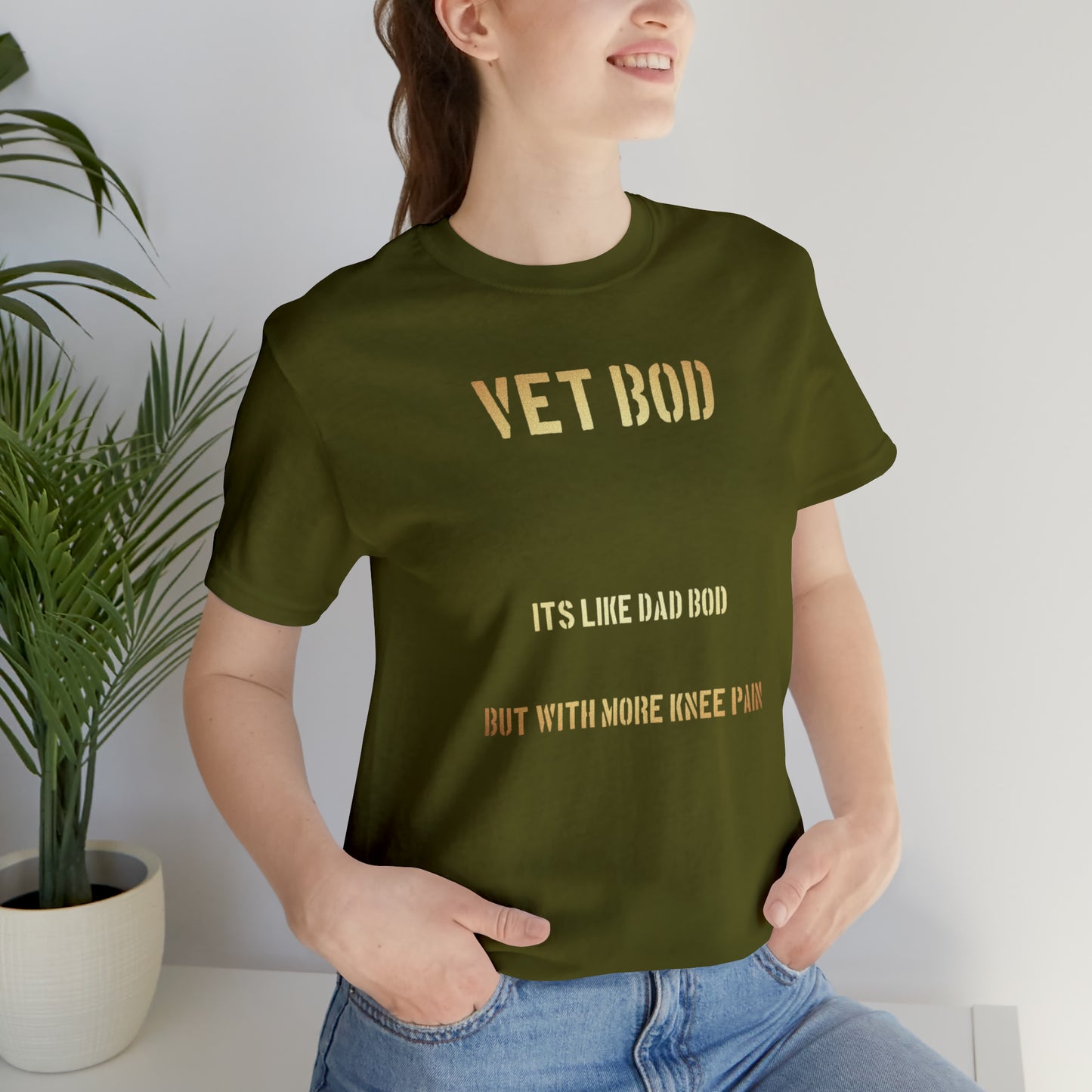 Vet Bod T-shirt Unisex Jersey Short Sleeve Tee