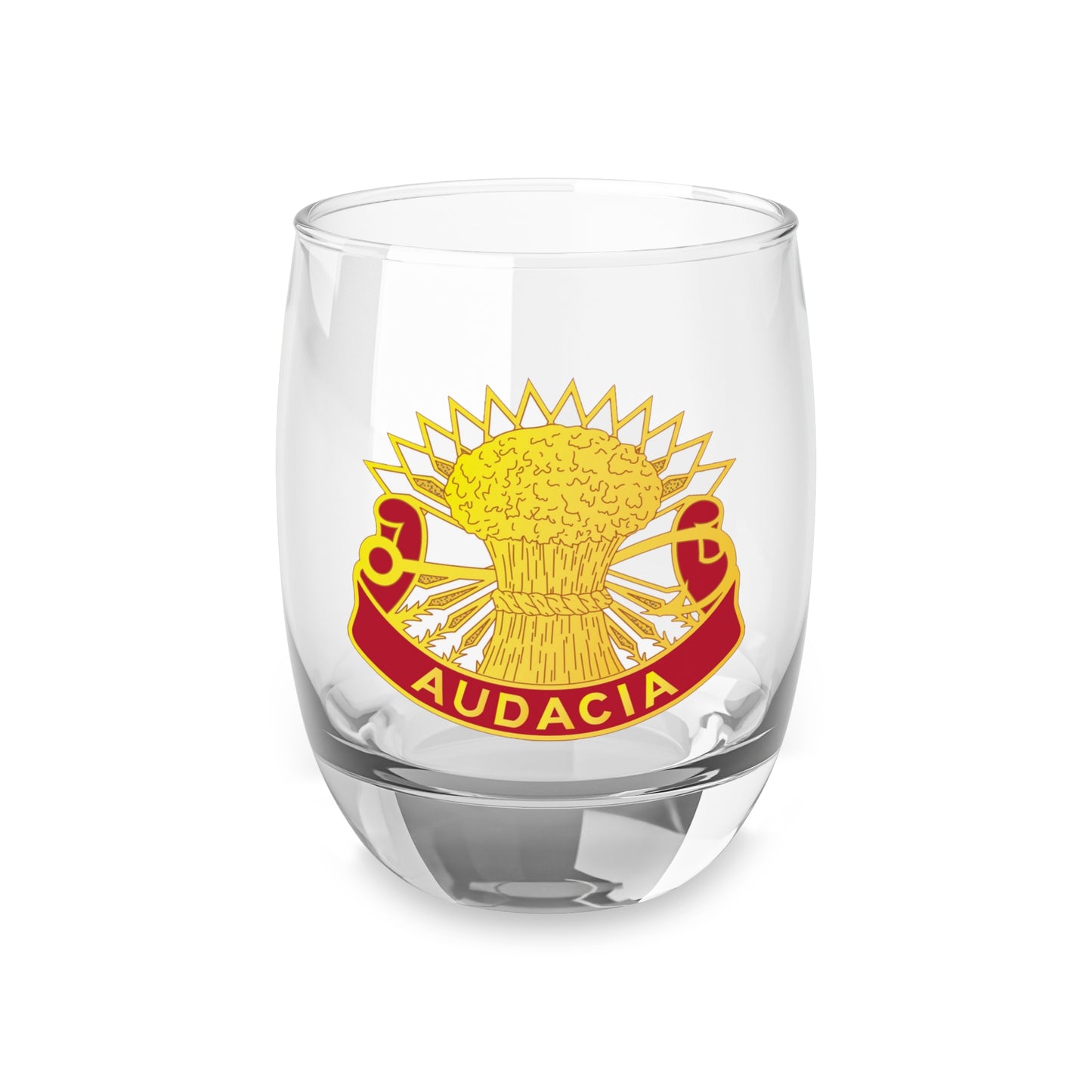 4th ADA Regiment DUI Whiskey Glass
