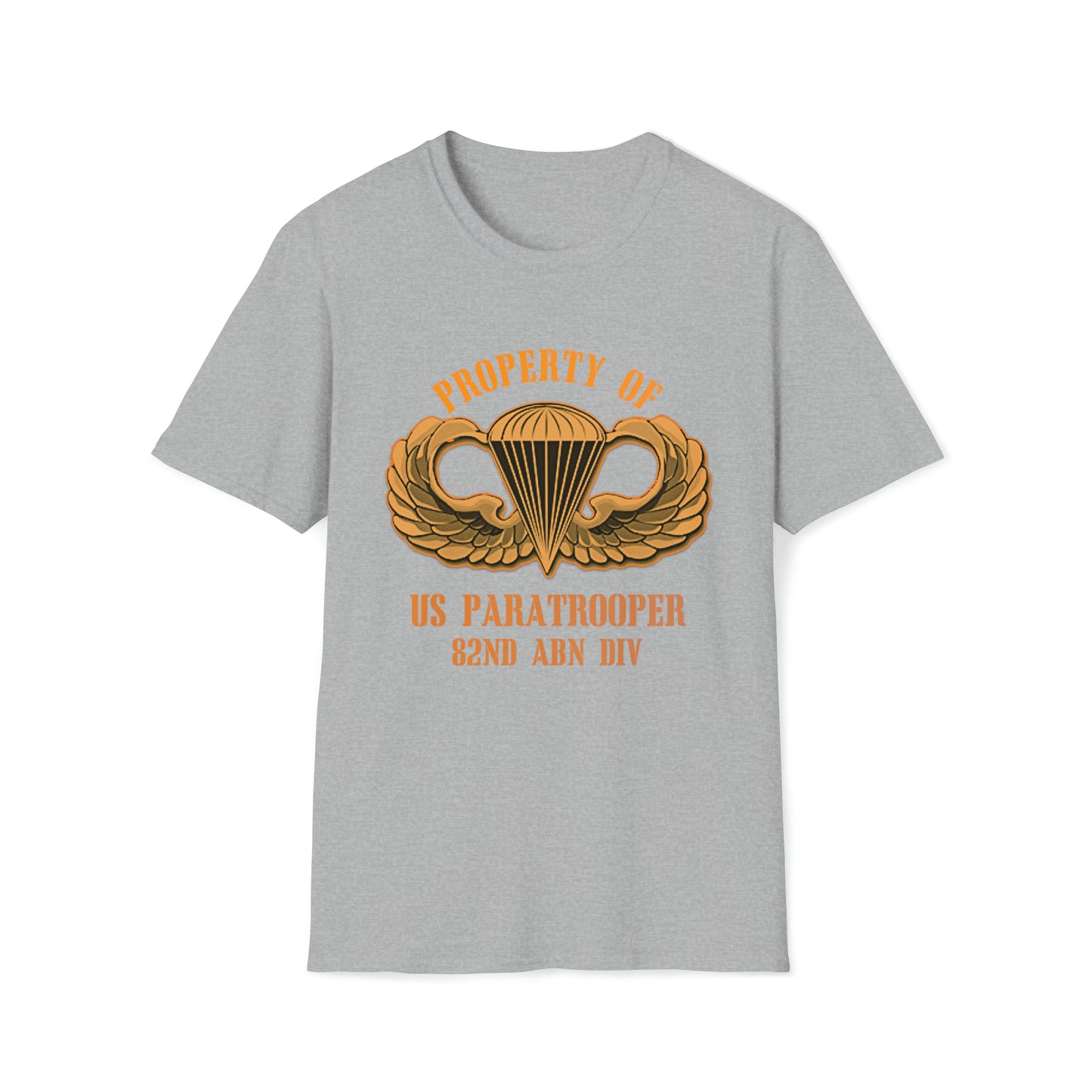 Property of US Paratrooper Unisex Softstyle T-Shirt