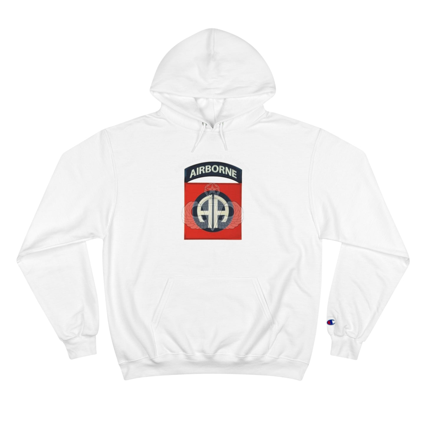 82nd Airborne Division Champion Hoodie 82nd Airborne Division Logo Sweatshirt: Embrace Comfort & Patriotism | Shop Now!"
