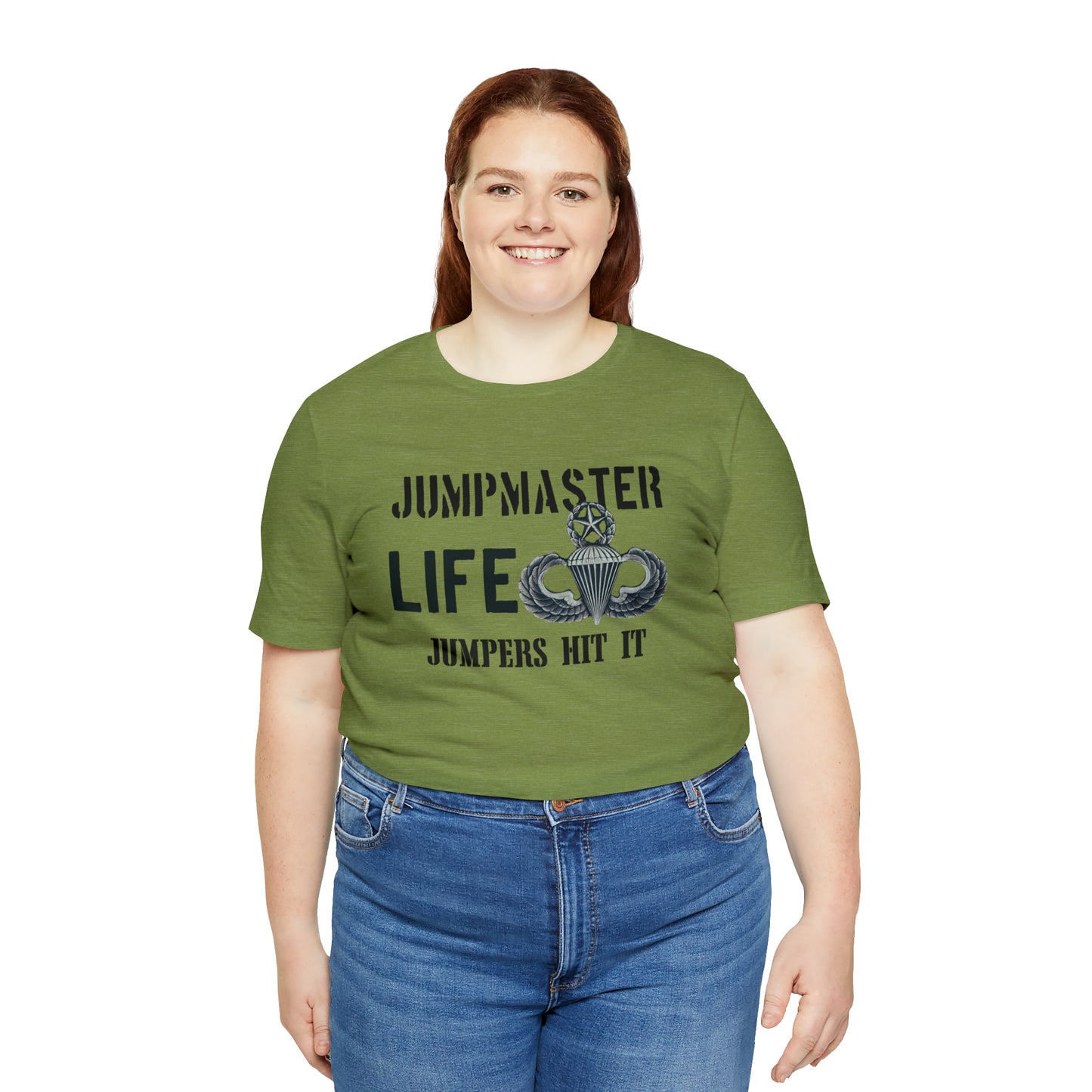 Jumpmaster Life Jumpers Hit It Airborne Unisex Jersey Short Sleeve Tee