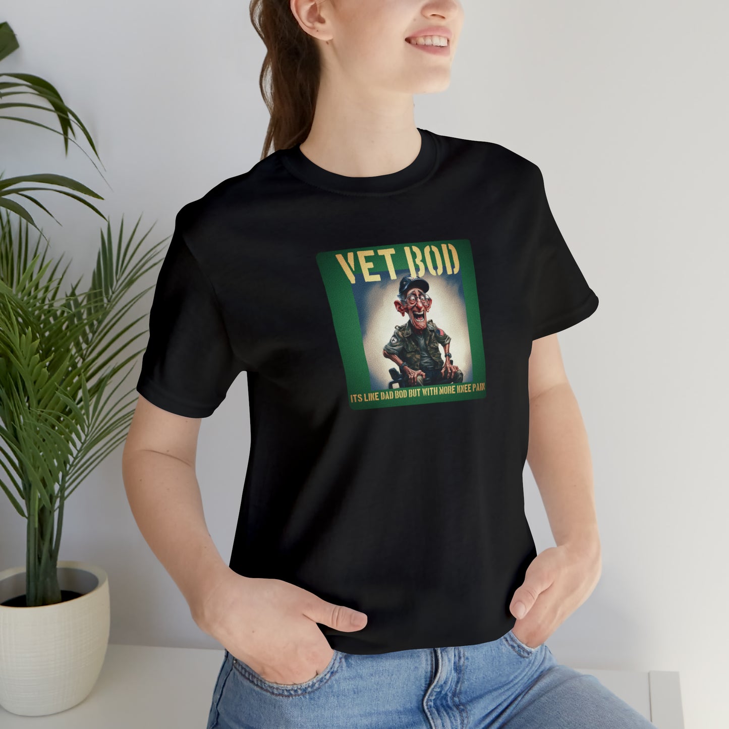 Vet Bod like Dad Body T-shirt Unisex Jersey Short Sleeve Tee