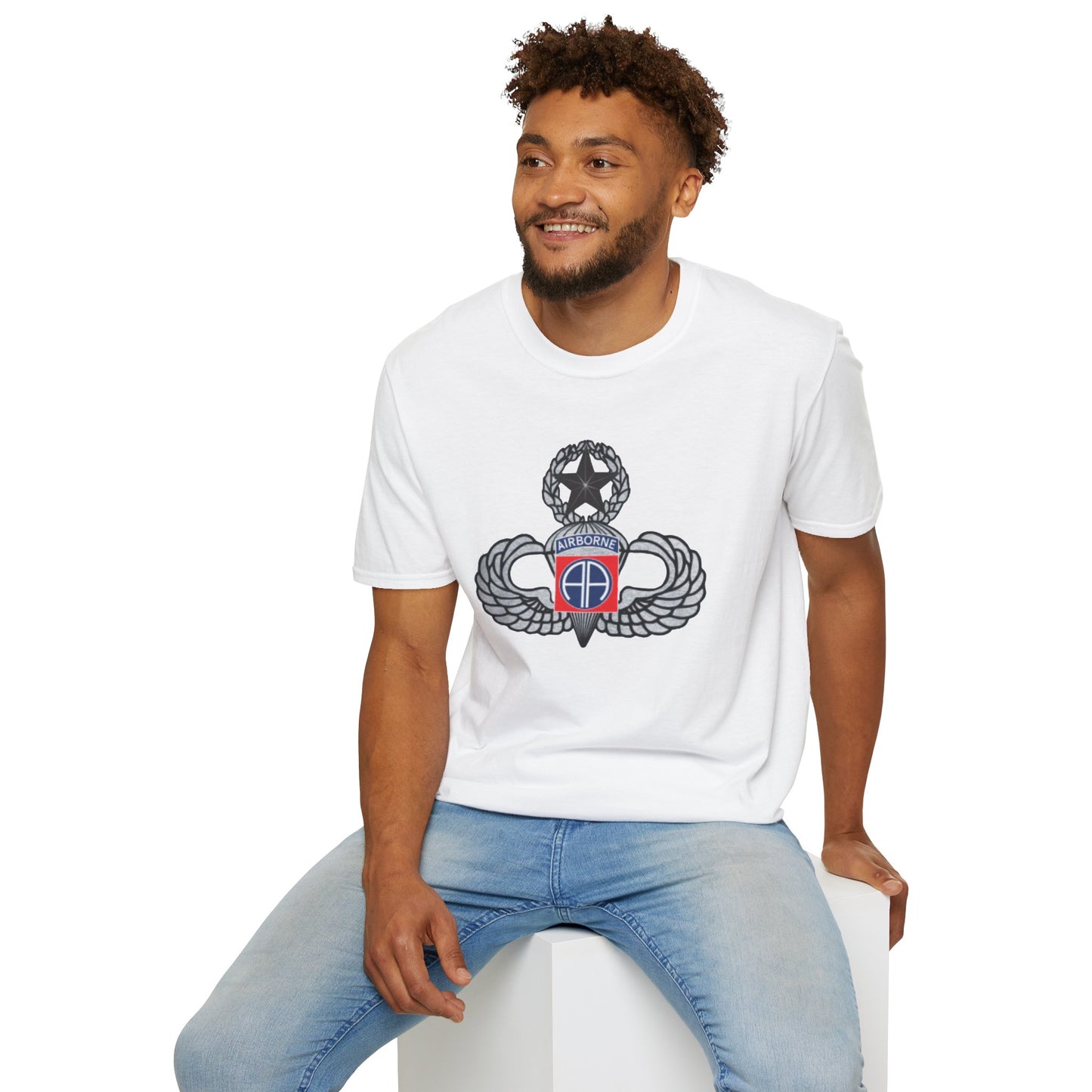 82nd Old School Logo Unisex Softstyle T-Shirt