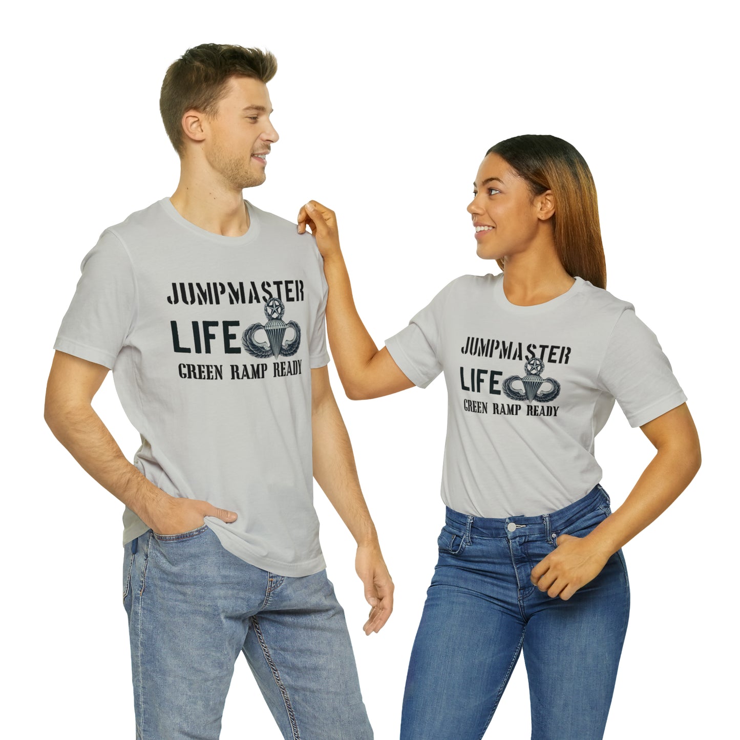 Jumpmaster Life Green Ramp Ready T-shirt Unisex Jersey Short Sleeve Tee