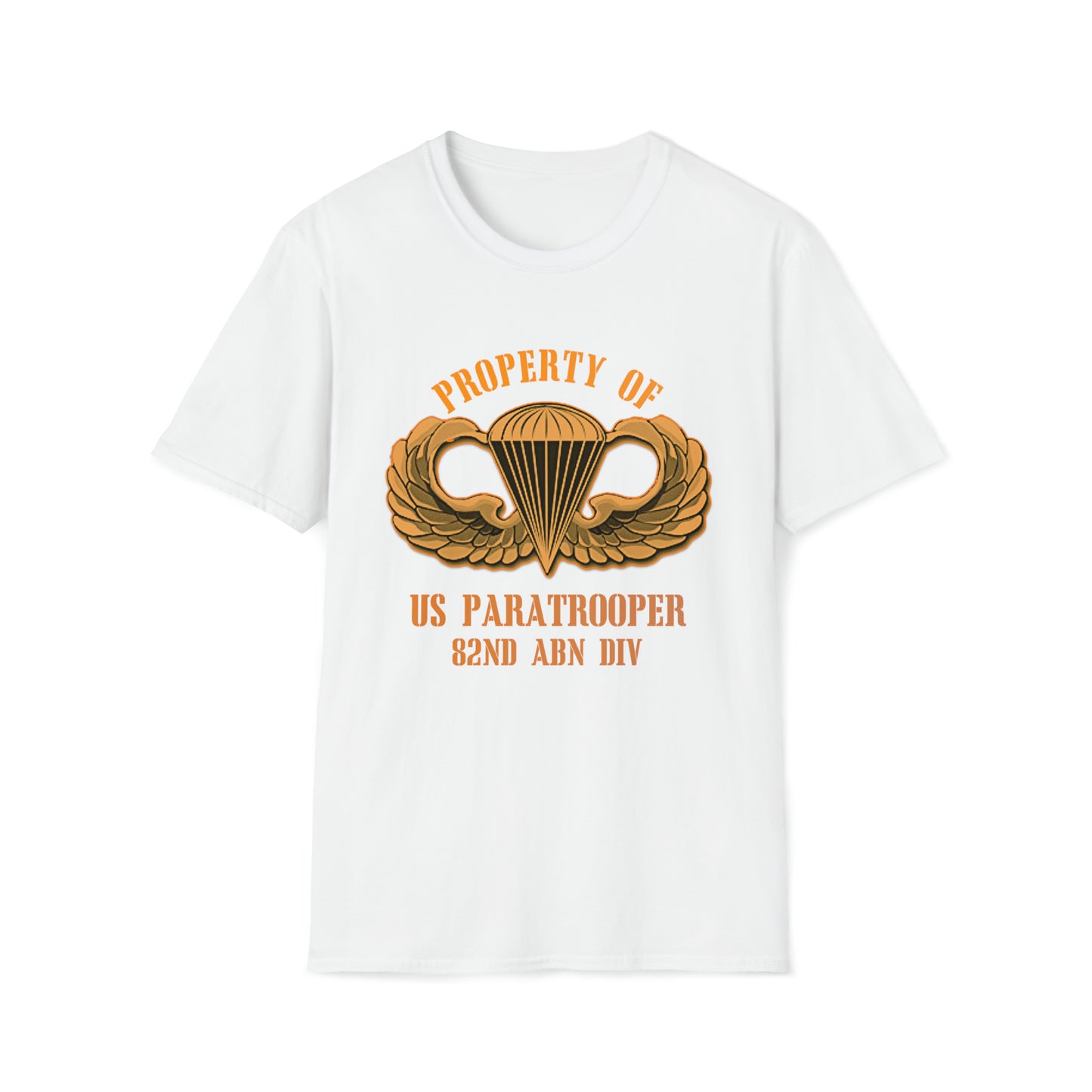 Property of US Paratrooper Unisex Softstyle T-Shirt